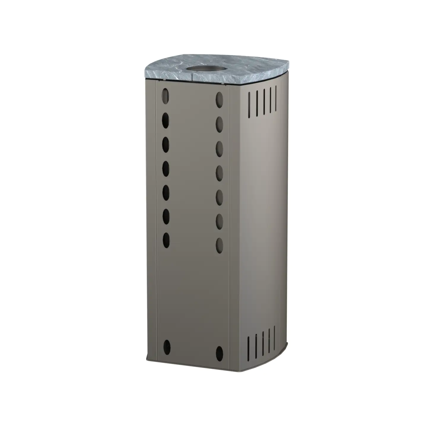 Thermia Kaminofen Alpha Naturstein grau 6 kW Thermia Kaminofen Alpha Naturstein grau 6 kW