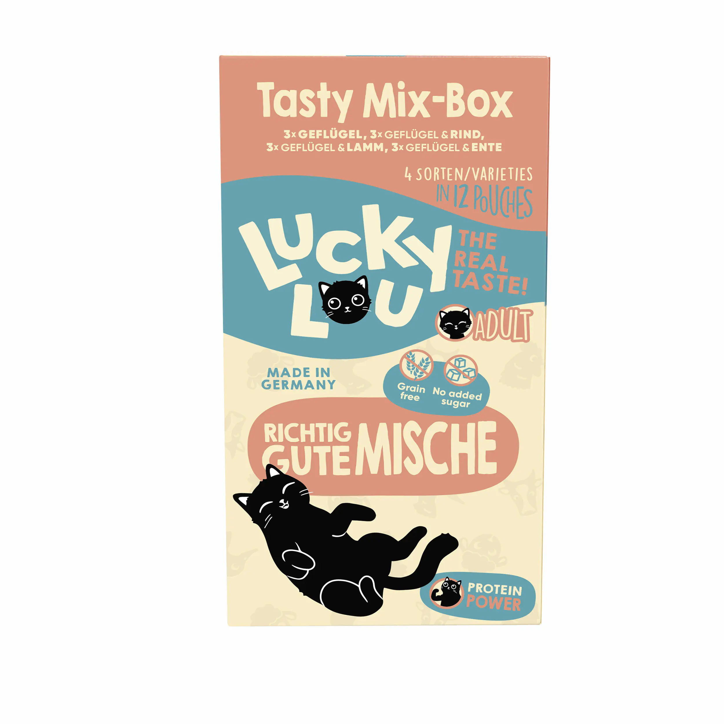 Lucky Lou Lifestage Adult Tasty-Mix 12x125g Lucky Lou Lifestage Adult Tasty-Mix 12x125g