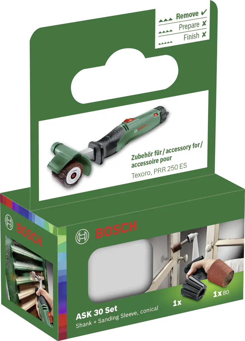 Bosch Aufnahmeschaft-Set für konische Schleifhülse zu PRR 250 ES