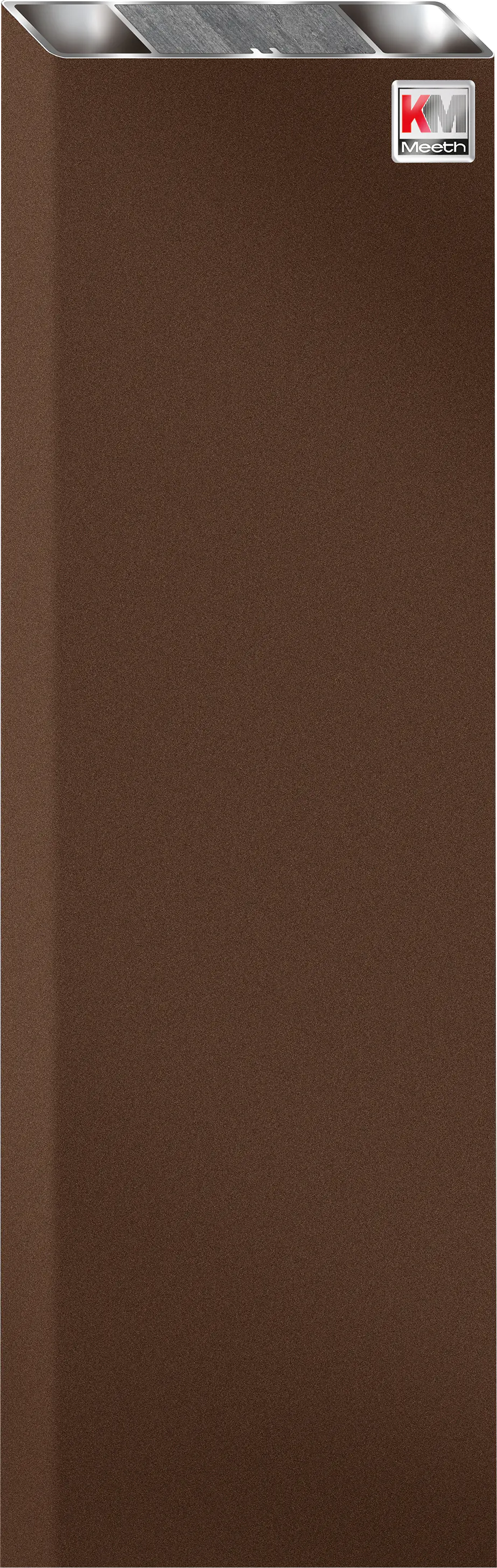 KM Zaun Zaunlatte mit Kunststoffverstärkung, braun