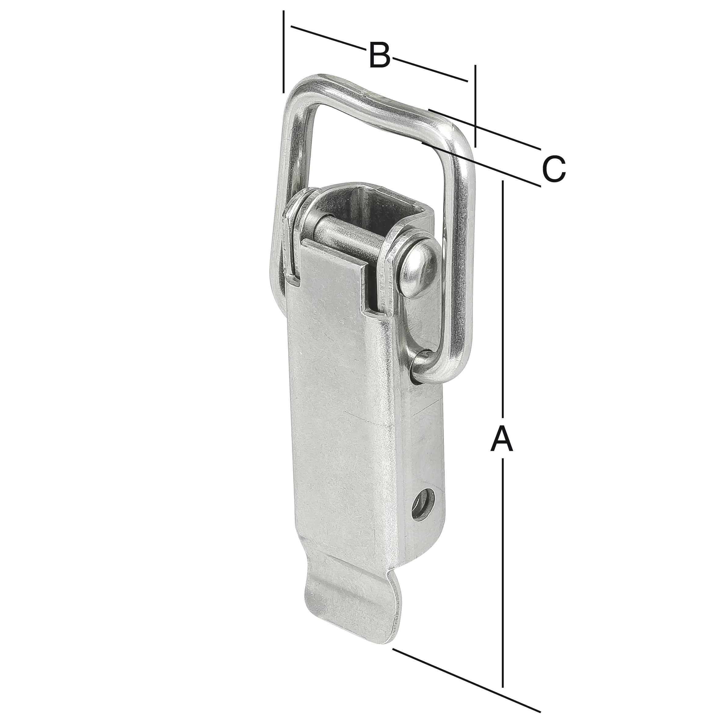 Vormann Spannverschlüsse 52 x 23 x Ø 3.0 mm