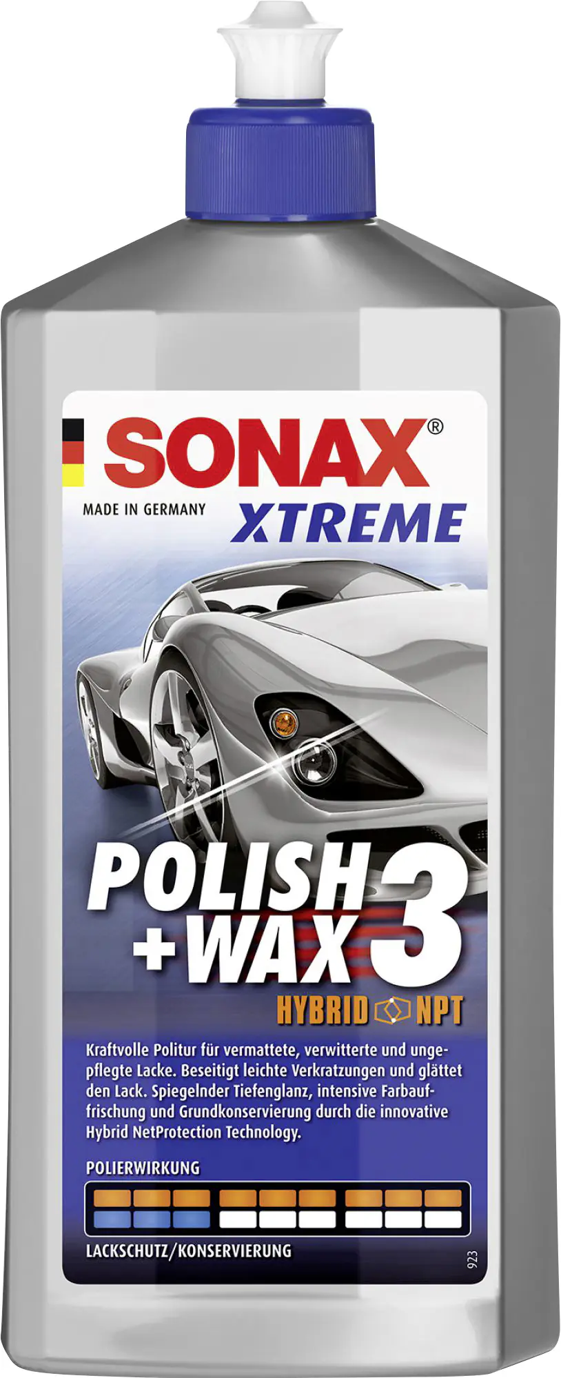 Sonax Xtreme Polish + Wax 3 Nano Pro 500ml