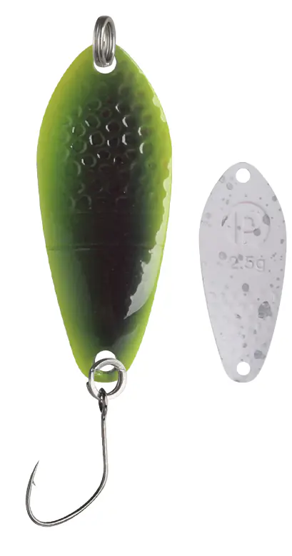 Paladin Angelköder Spoon Midgard 2,5 g UV schwarz/gelb/weiß