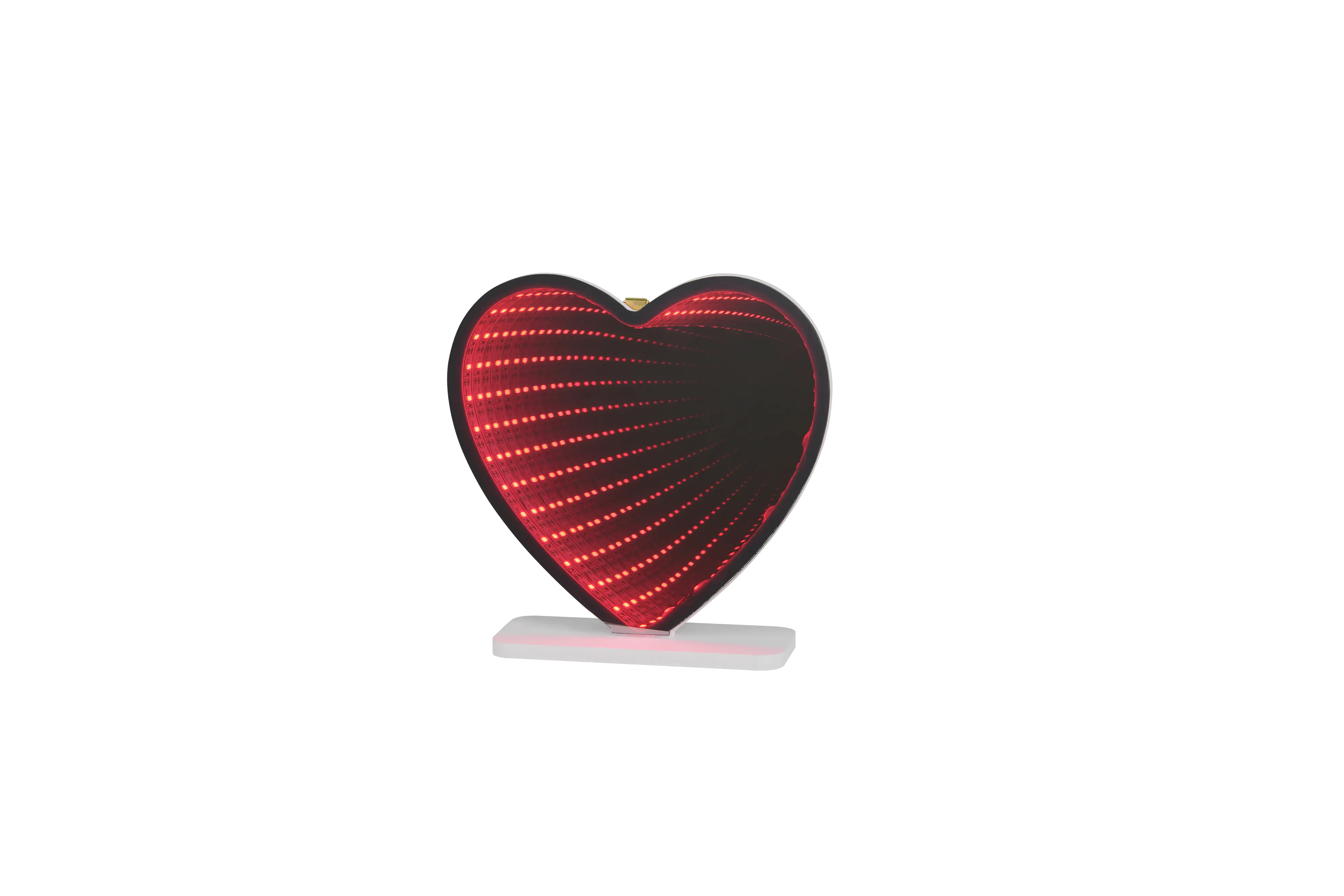 Reality LED-Wandleuchte Coracon rot USB-C-Anschluss