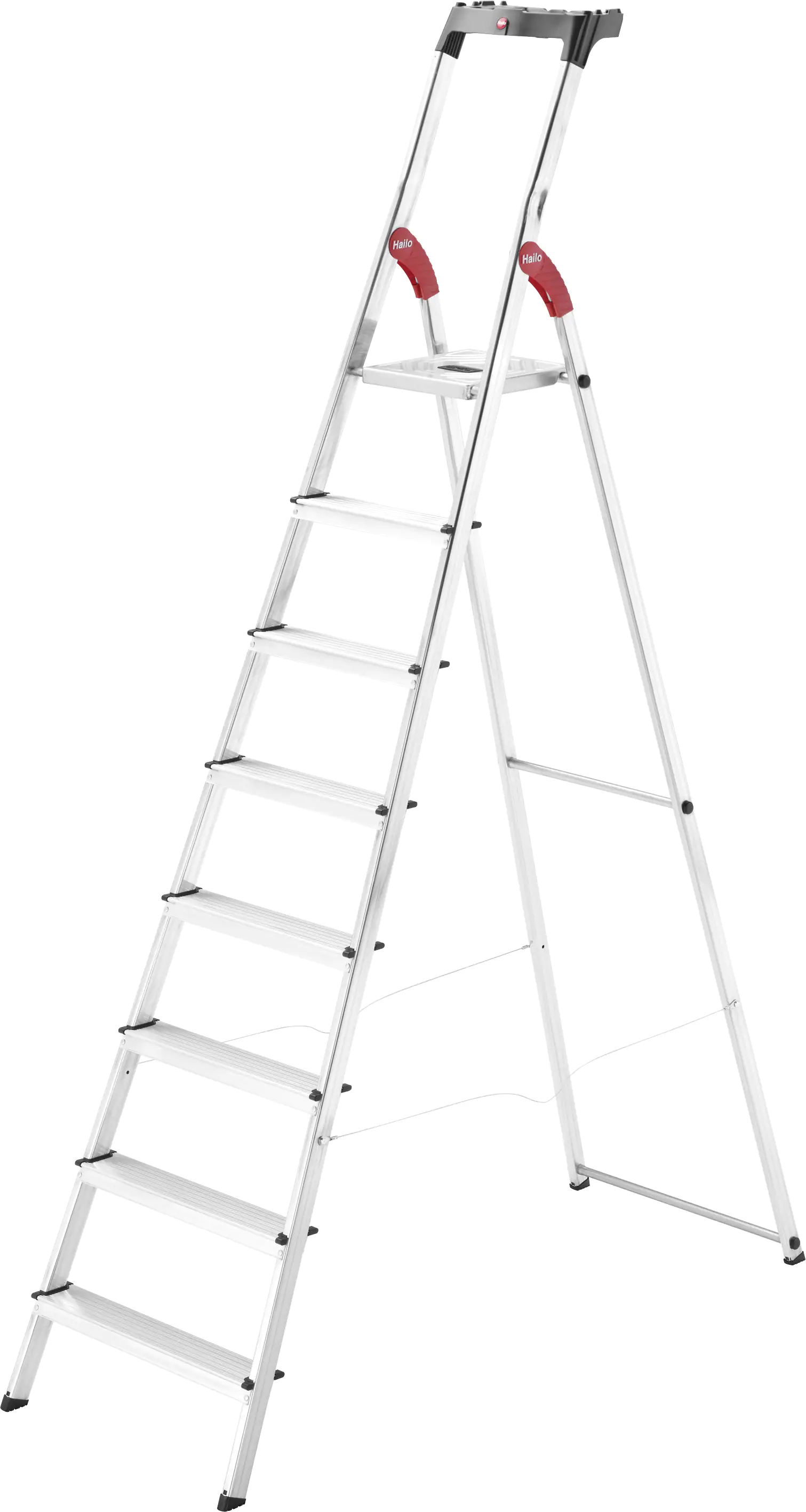 Hailo Aluminium-Sicherheits-Stehleiter L60 StandardLine 3,72 m Hailo Aluminium-Sicherheits-Stehleiter L60 StandardLine 3,72 m