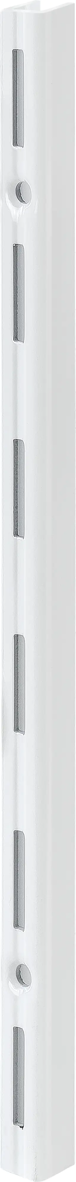 TrendLine Wandschiene 1-reihig weiß 200 x 1,5 cm