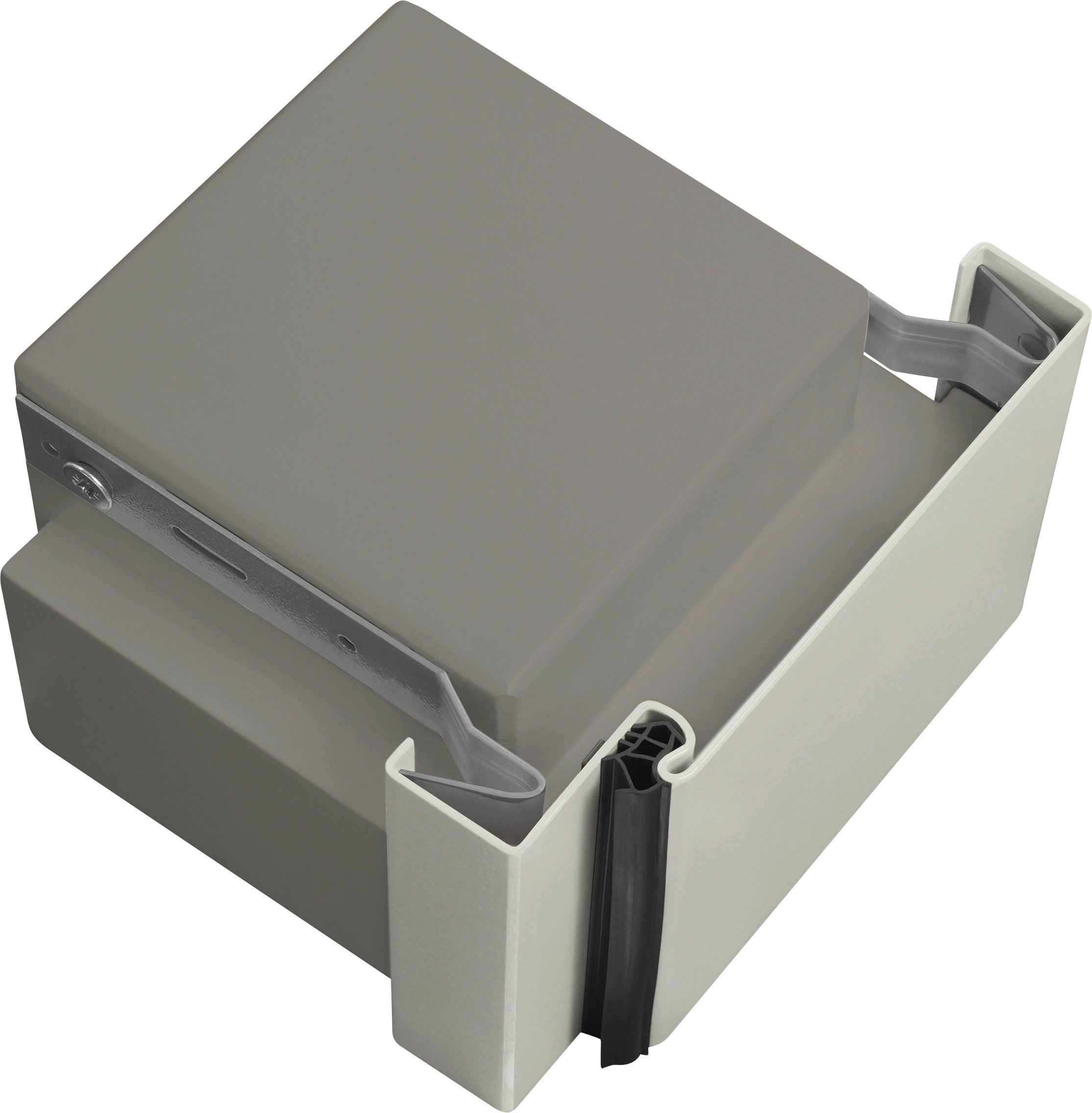 EcoStar Mauerwerkzarge 75 x 212,5 cm links/rechts Lichtgrau