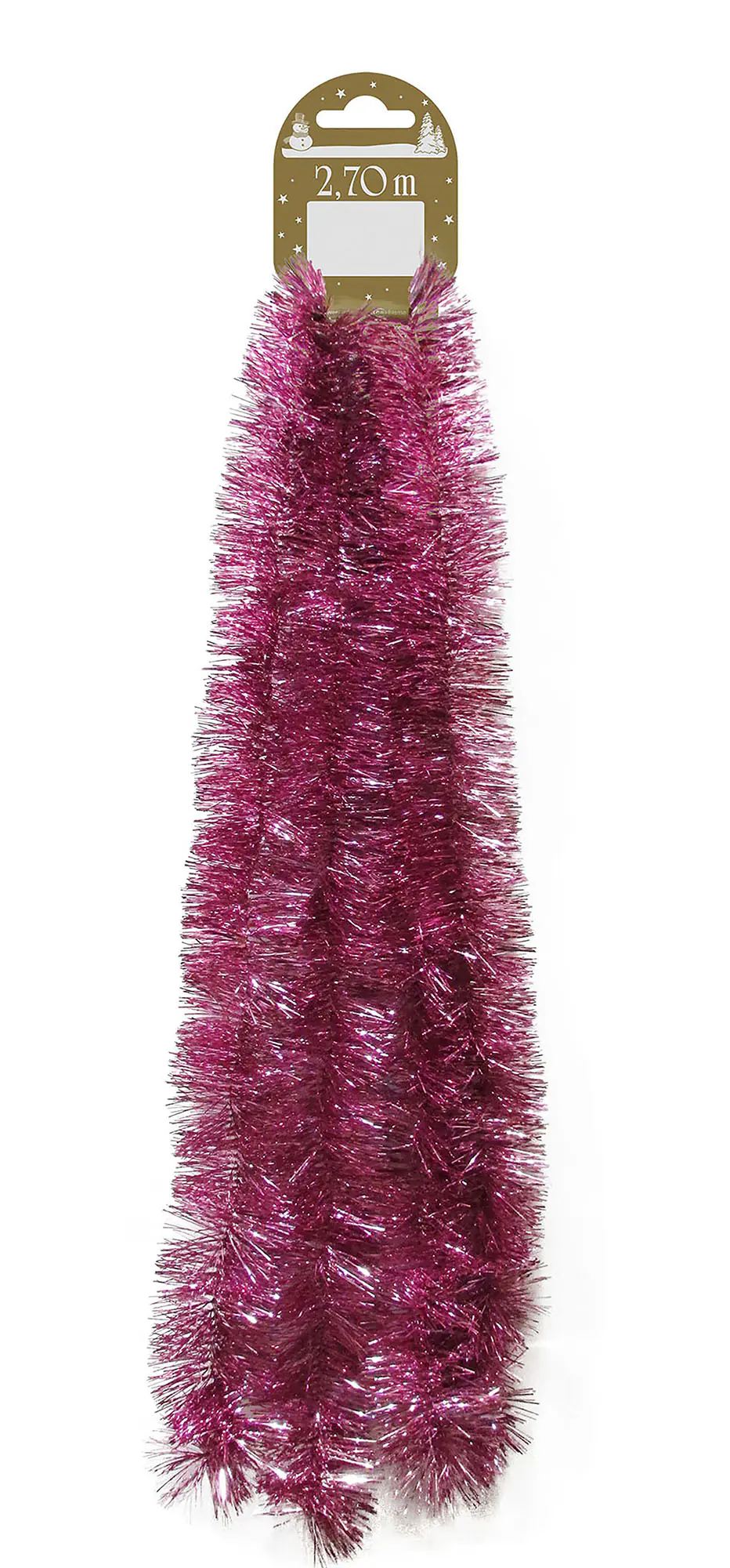 Girlande Kunststoff rosa 270 cm 1 Stück