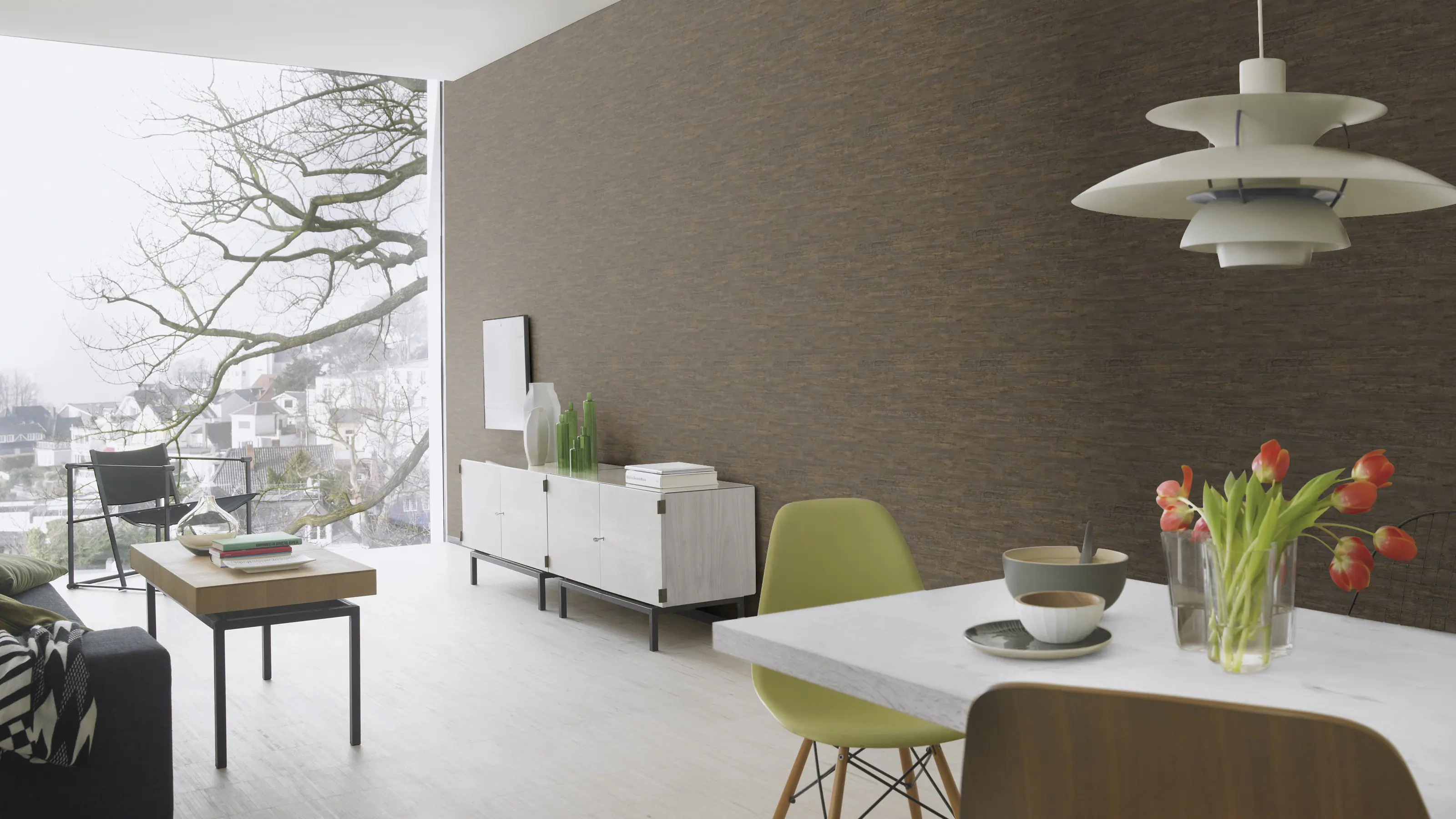 Rasch Vliestapete 537055 Grau-Dunkelgrau Muster & Motive 10,05 m x 0,53 m