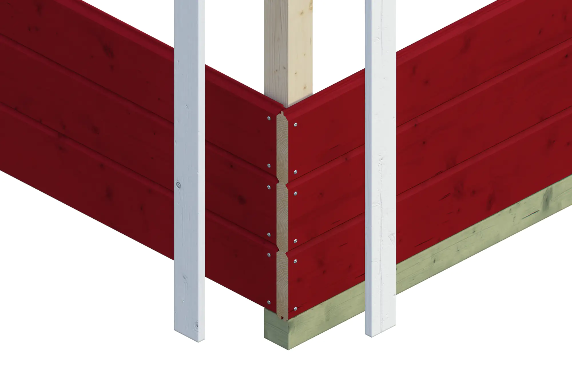SKAN HOLZ Gartenhaus Delft 250 x 250 cm schwedenrot mit Fußboden SKAN HOLZ Gartenhaus Delft 250 x 250 cm schwedenrot mit Fußboden
