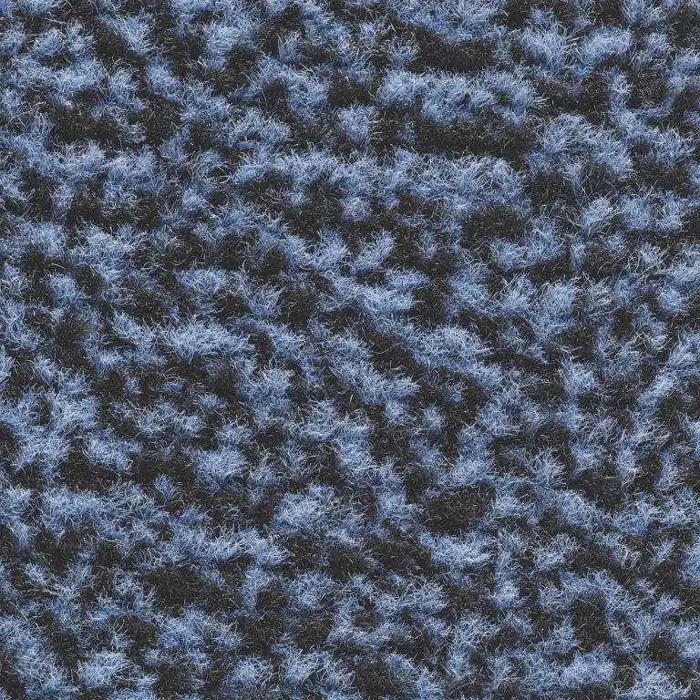 Fussmatte Mars blau, 90 x 150 cm