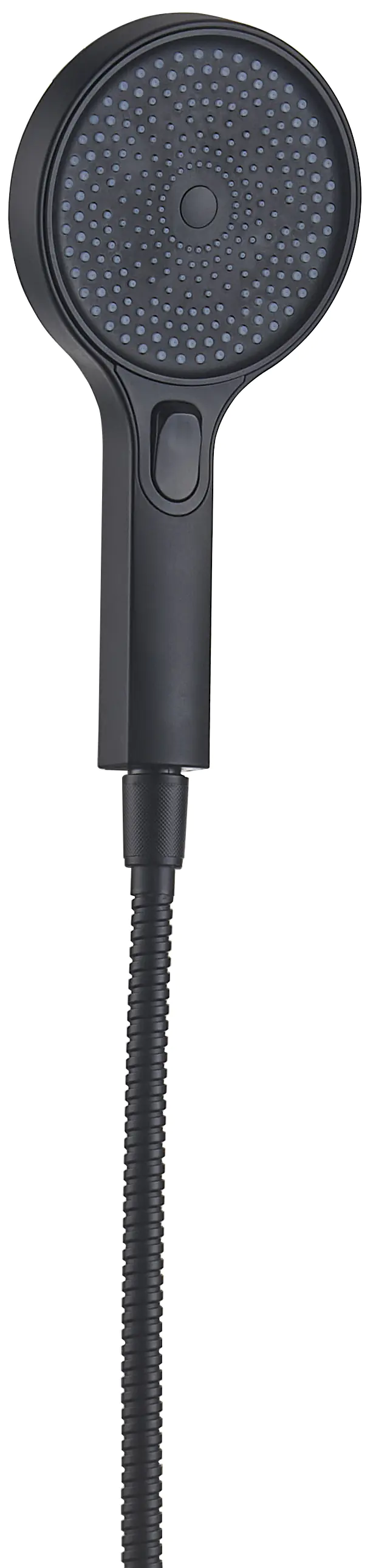 Primaster Handbrause-Set Flavia 3 Strahlarten schwarz matt