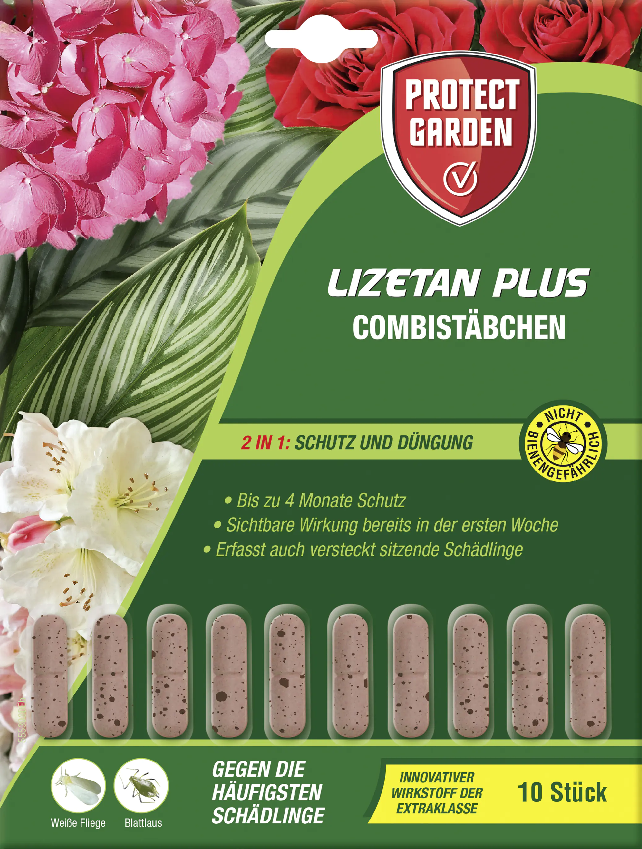 Protect Garden Lizetan Plus Combistäbchen 2 in 1 10 Stück