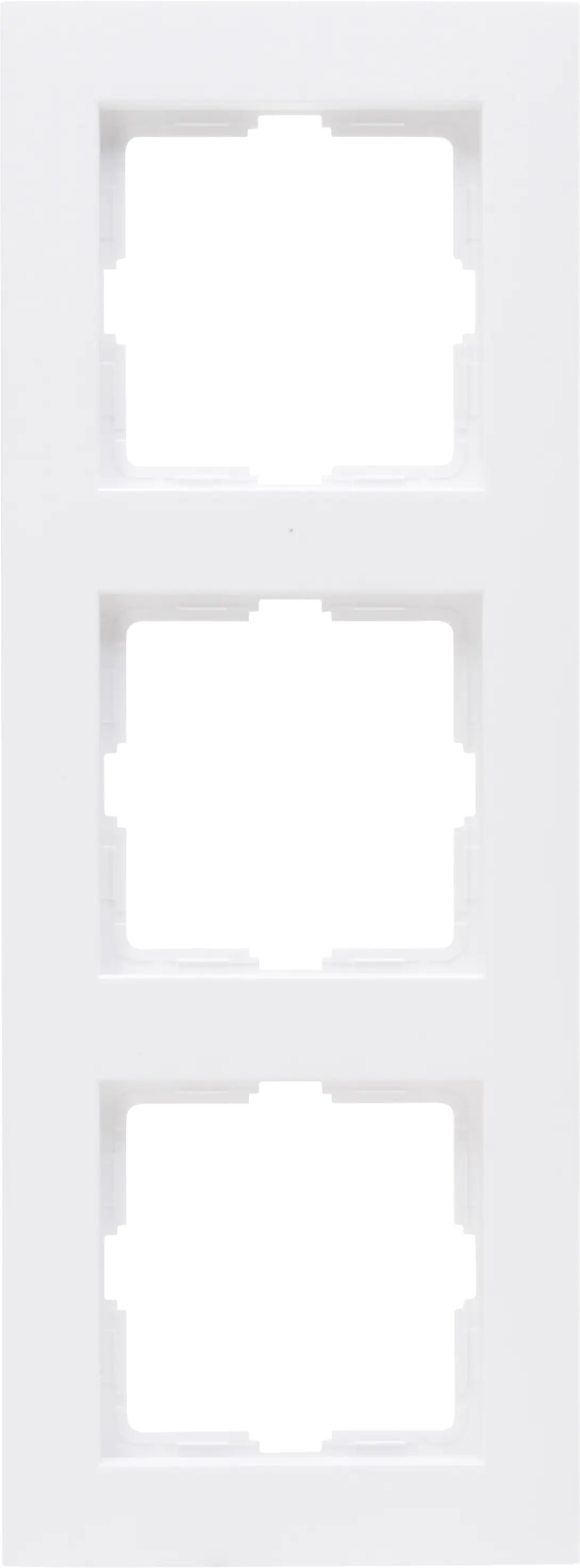 Kopp Abdeckrahmen 3-fach Athenis arktisweiß matt, 308650062 Kopp Abdeckrahmen 3-fach Athenis arktisweiß matt, 308650062