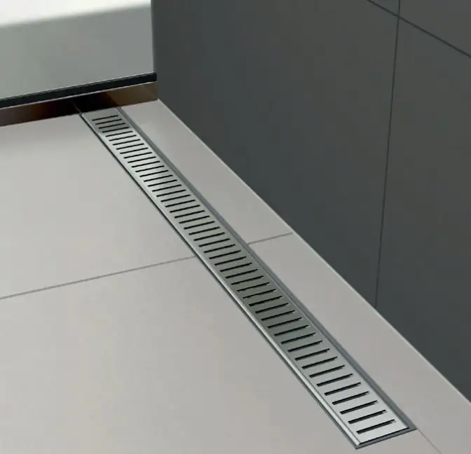 Primaster Rost für Duschrinne Edelstahl 95 cm silber perforiert Primaster Rost für Duschrinne Edelstahl 95 cm silber perforiert