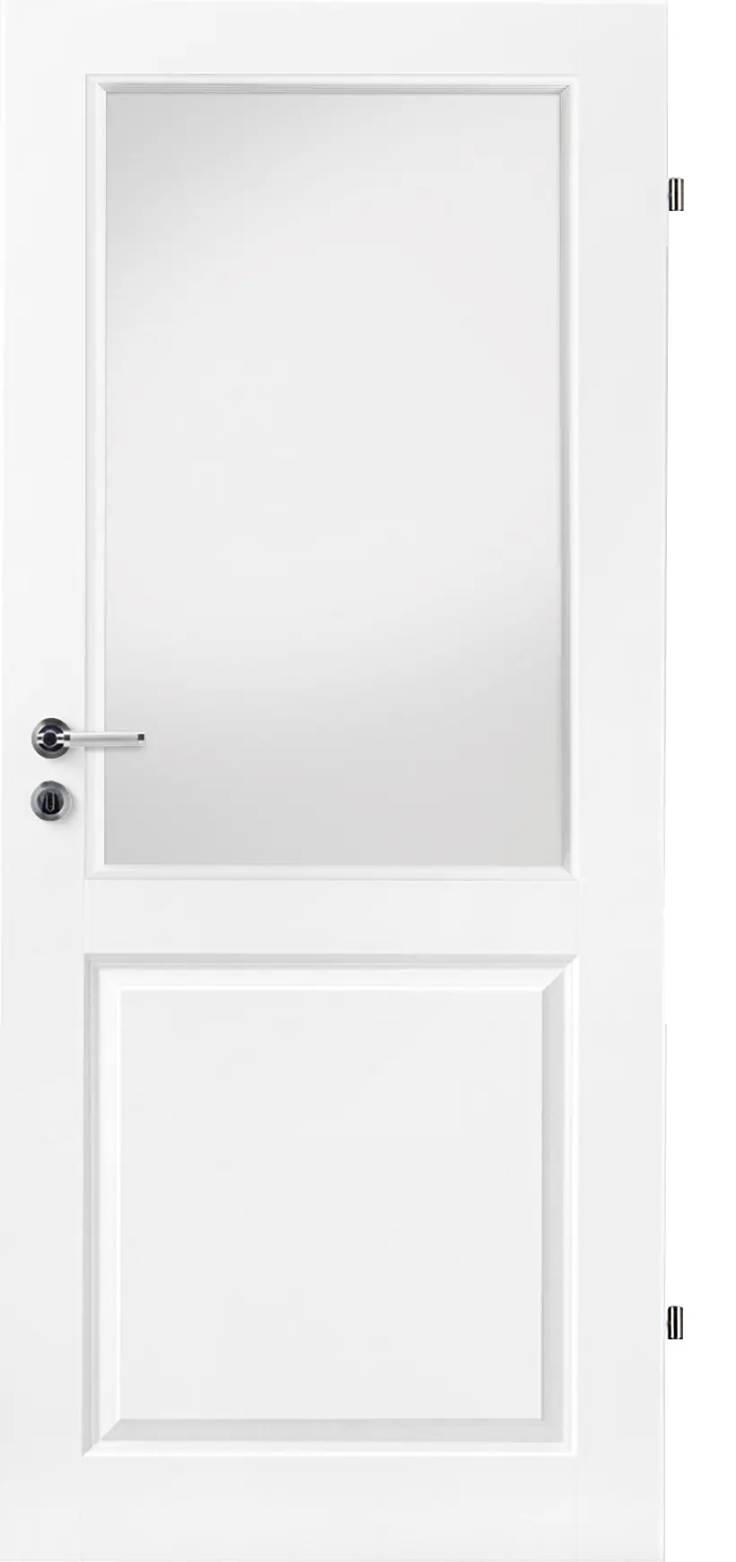 Borne Türblatt Castell Weißlack mit Lichtausschnitt GR Röhrenspan