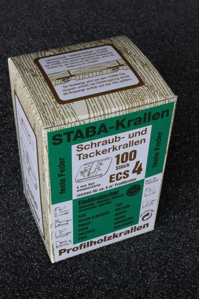 Staba Schraub Tackerkralle ECS4