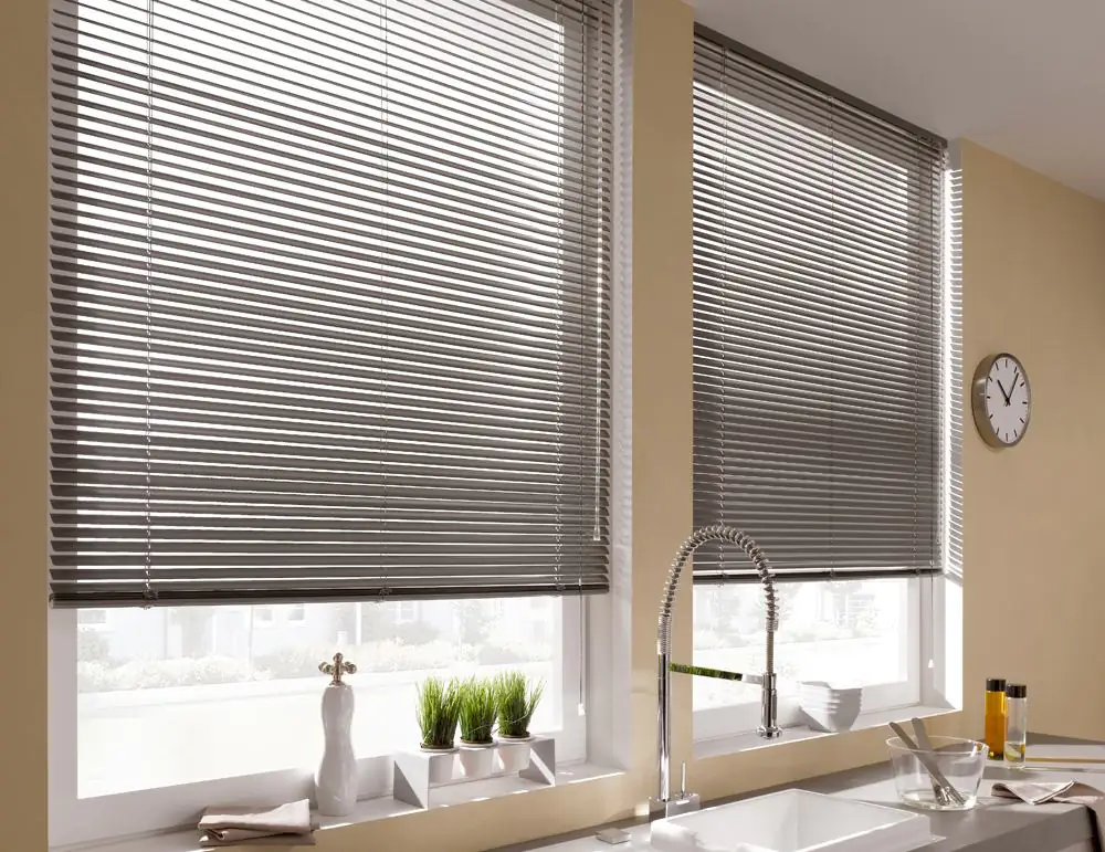 Gardinia Alu Jalousie silber, 60 x 130 cm