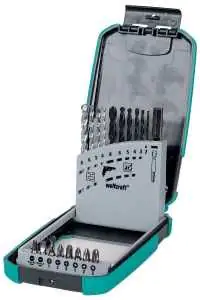 Wolfcraft Werkzeugsortiment Bit- und Bohrer-Set 19-teilig Wolfcraft Werkzeugsortiment Bit- und Bohrer-Set 19-teilig