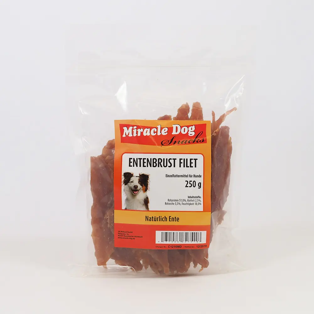 Miracle Dog Entenbrust Filet 250 g