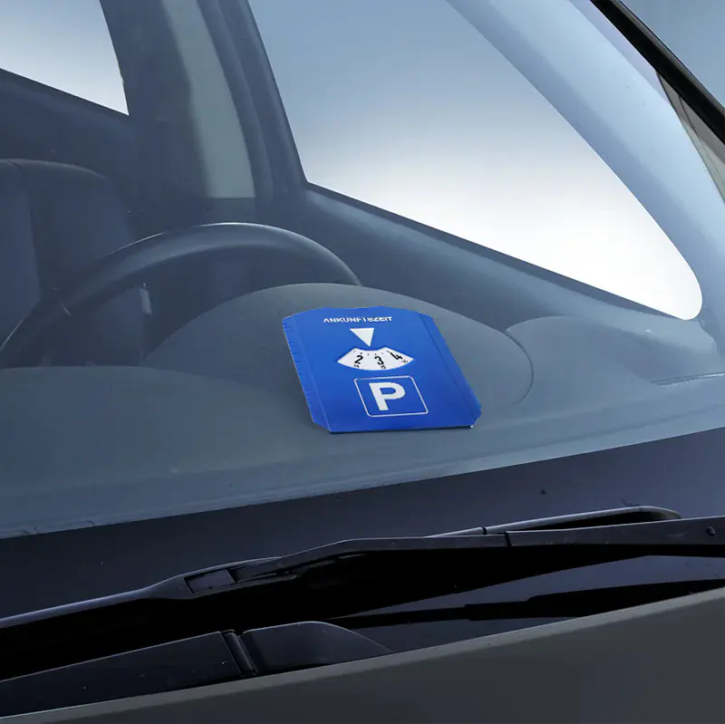 TrendLine Parkscheibe mit Eiskratzer 15 x 12 cm