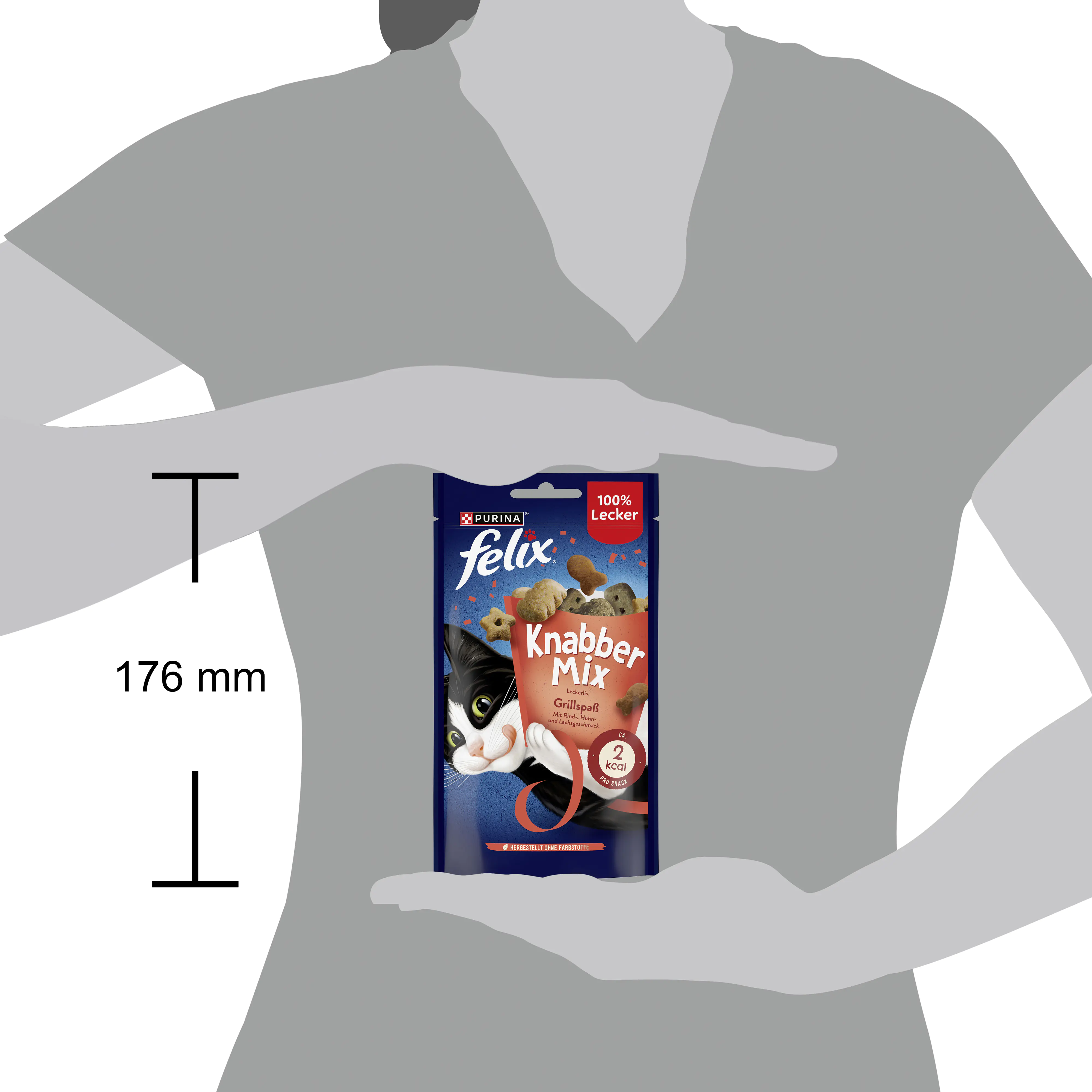 Felix Knabbermix Katzensnack Grillspaß 60g Felix Knabbermix Katzensnack Grillspaß 60g