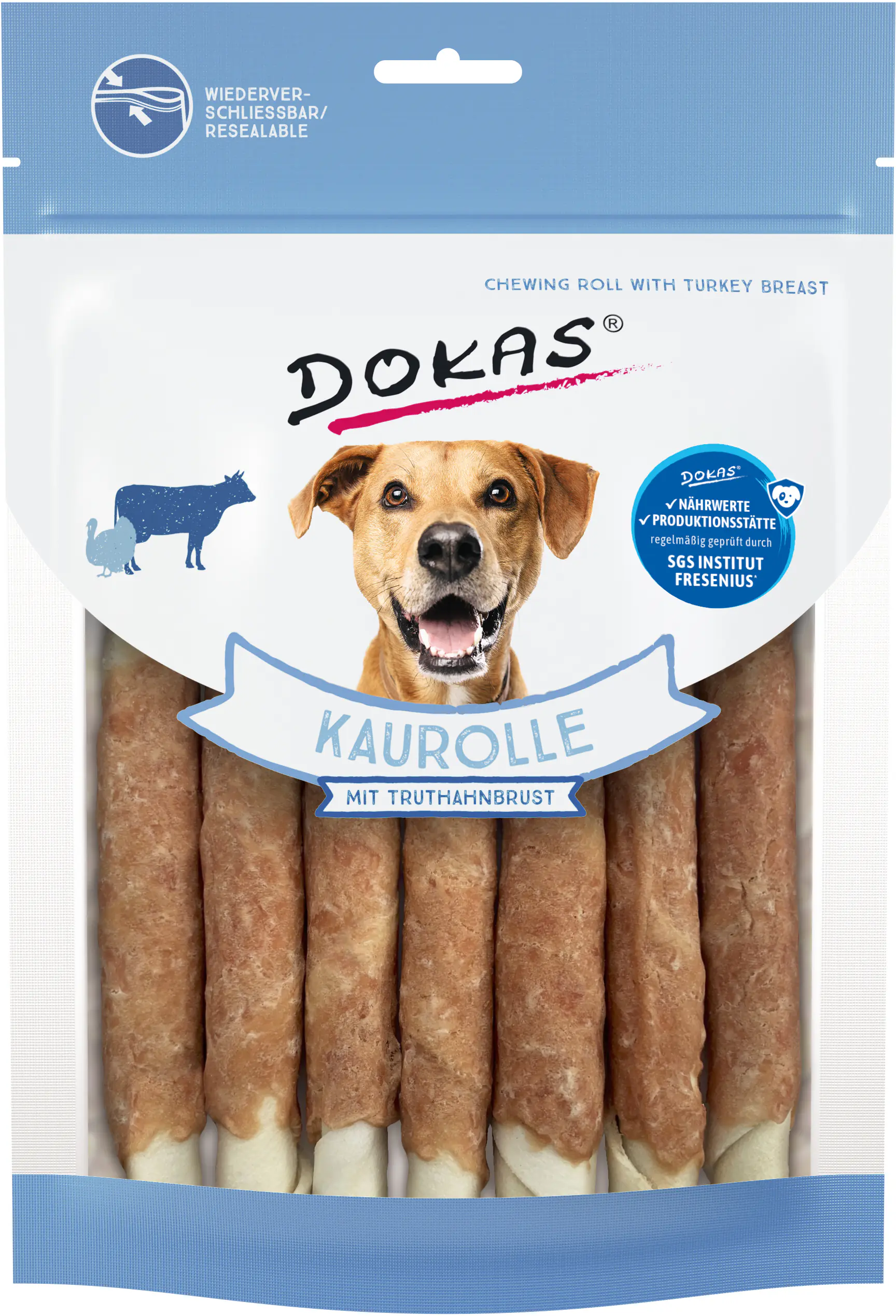 Dokas Kaurolle mit Truthahnbrust 190 g