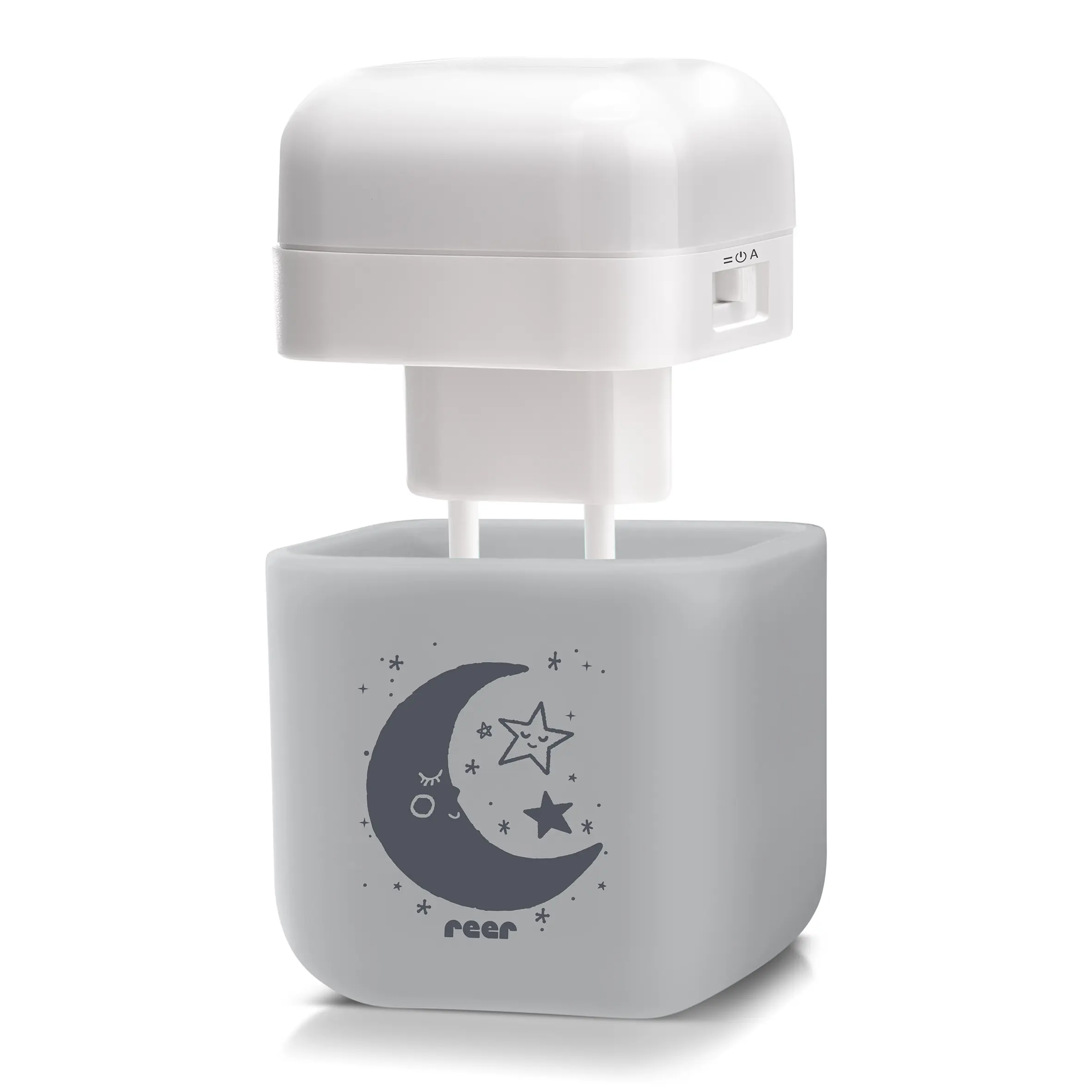 reer LED Nachtlicht 2-in-1 SleepLight hellgrau