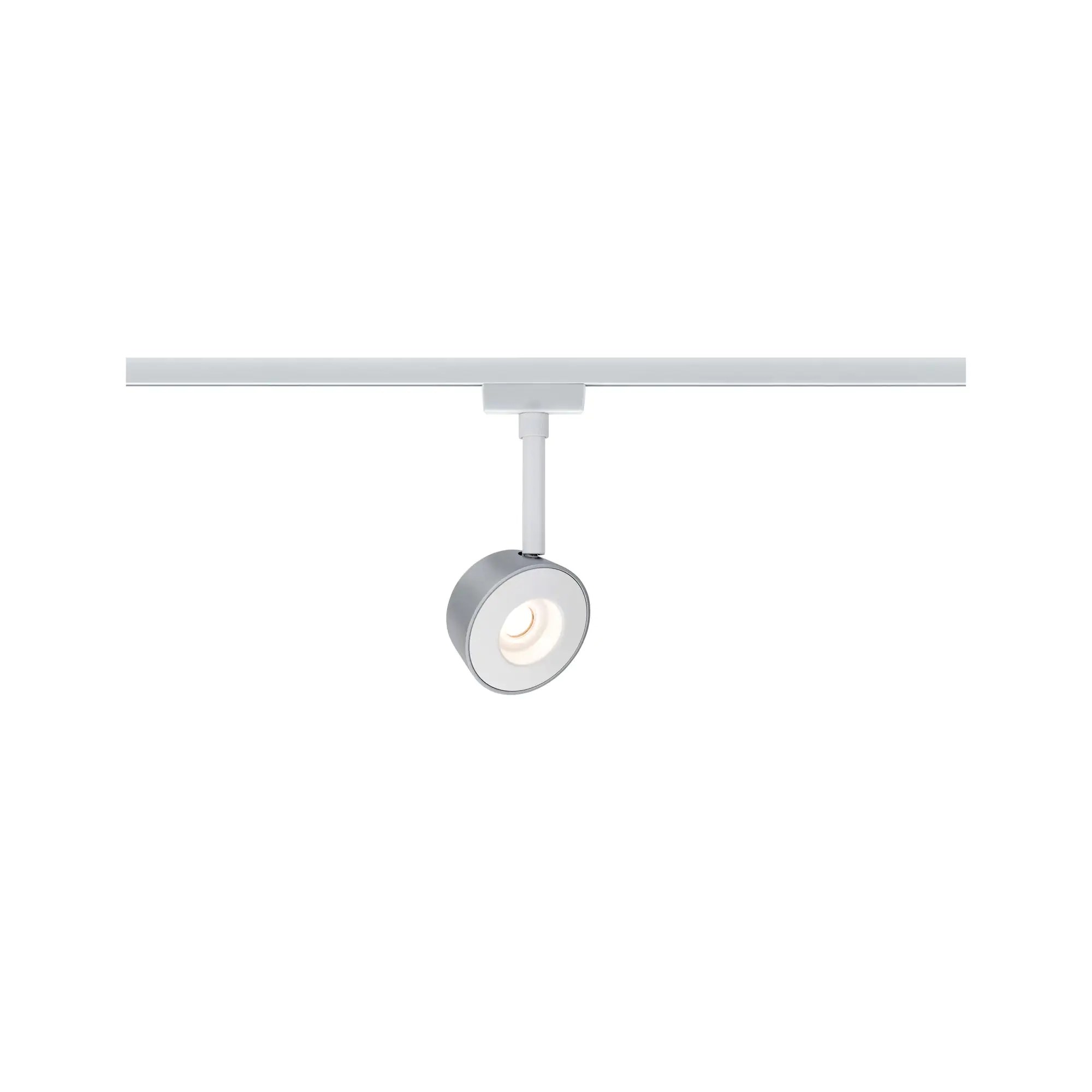 4000870954744 Paulmann URail LED Einzelspot Pellet weiß chrom matt 8 cm 6,7 W