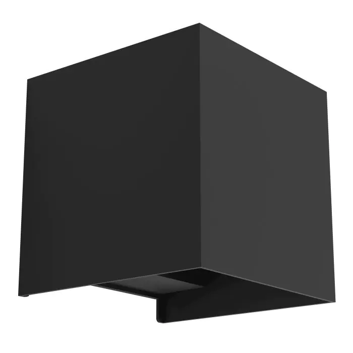 Eglo LED Wandleuchte Va lmonte 3W, 400 lm, 3000K, schwarz
