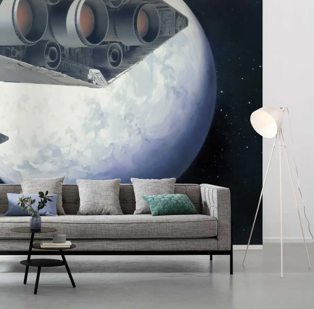 4055065510786_1 Komar Vlies Fototapete Star Wars Classic Star Destroyer 500 x 250 cm