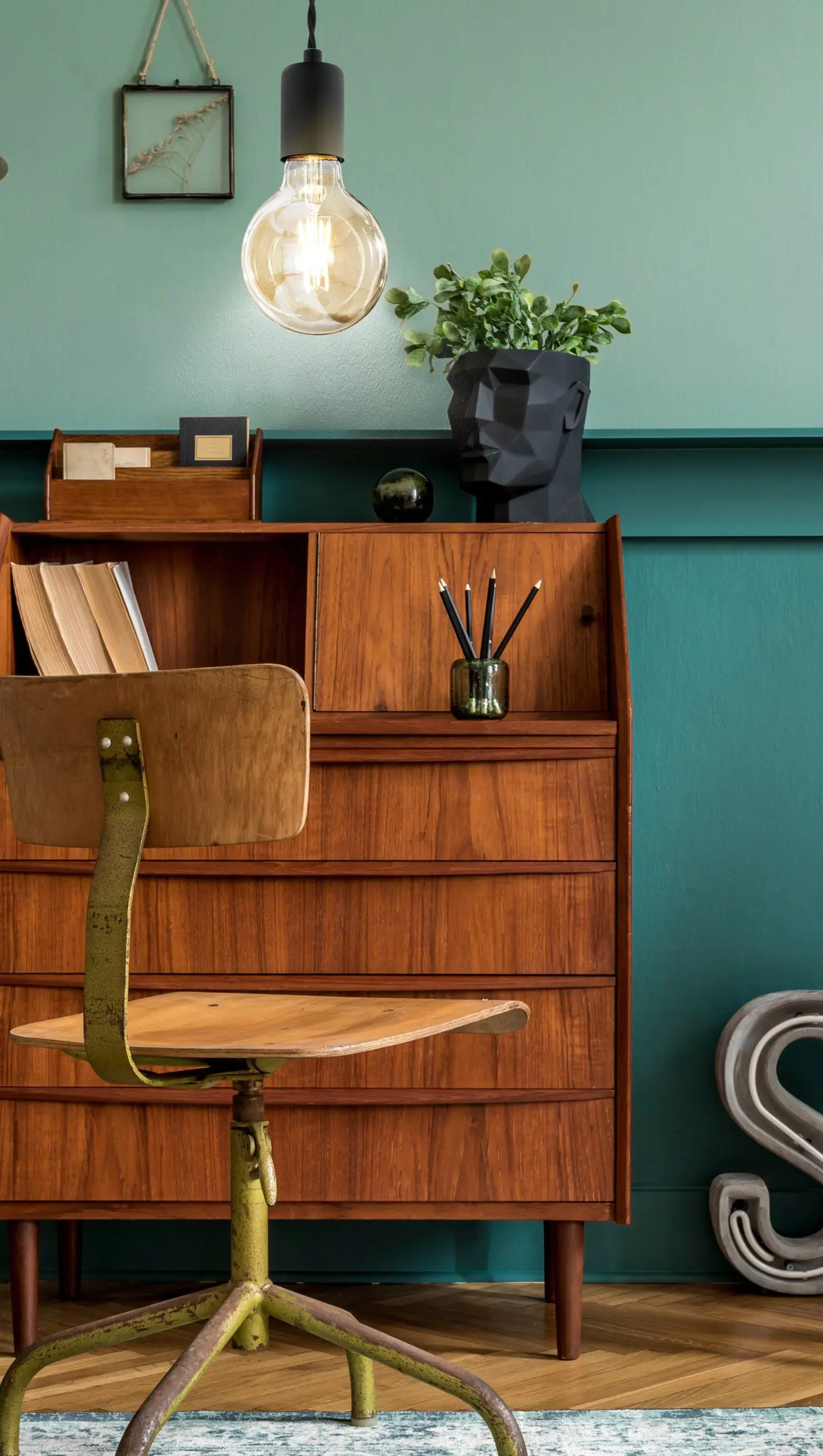 Eglo Pendelleuchte Yorth schwarz Ø 12,5 cm E27