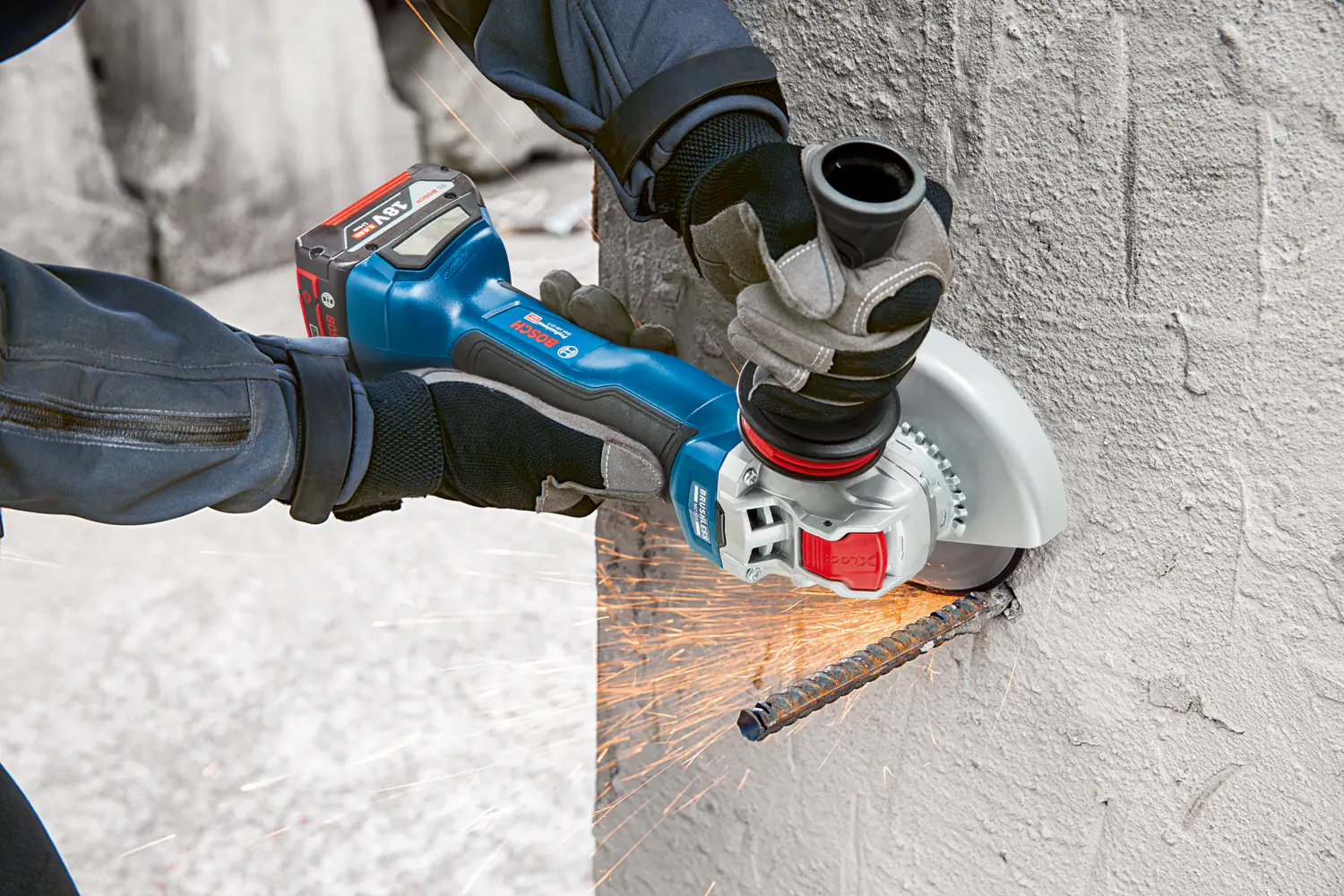 Bosch Professional Akku-Winkelschleifer GWS 18V-10 P Solo L-Boxx Bosch Professional Akku-Winkelschleifer GWS 18V-10 P Solo L-Boxx