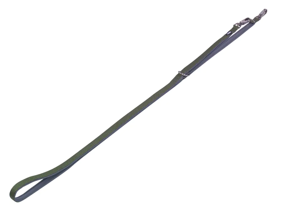 4033766106149 Nobby Führleine Classic Preno Royal L x B: 200 cm x 15/20 mm olivgrün