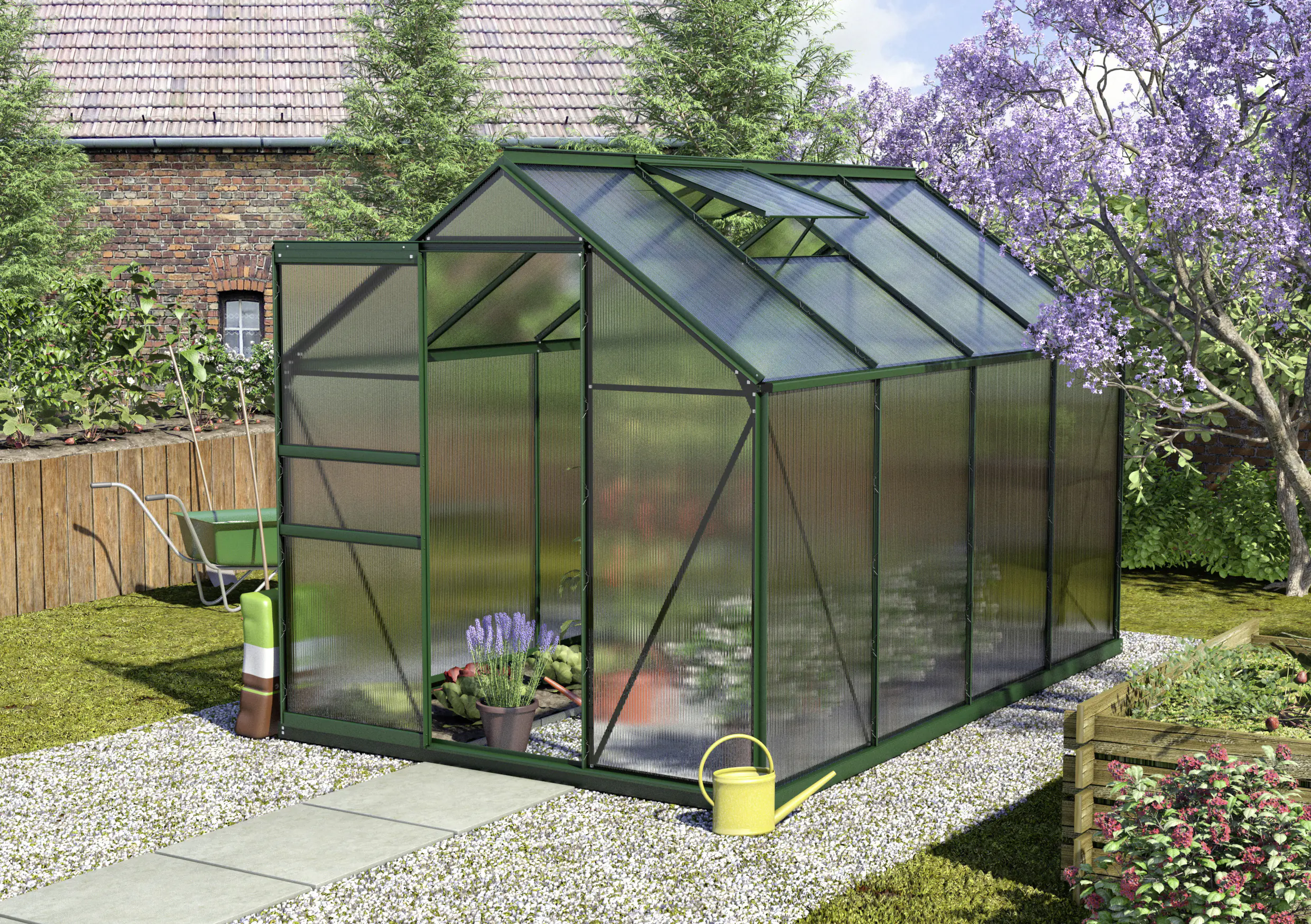Vitavia Gewächshaus Calypso 5800 192 x 302 cm 6 mm HPK