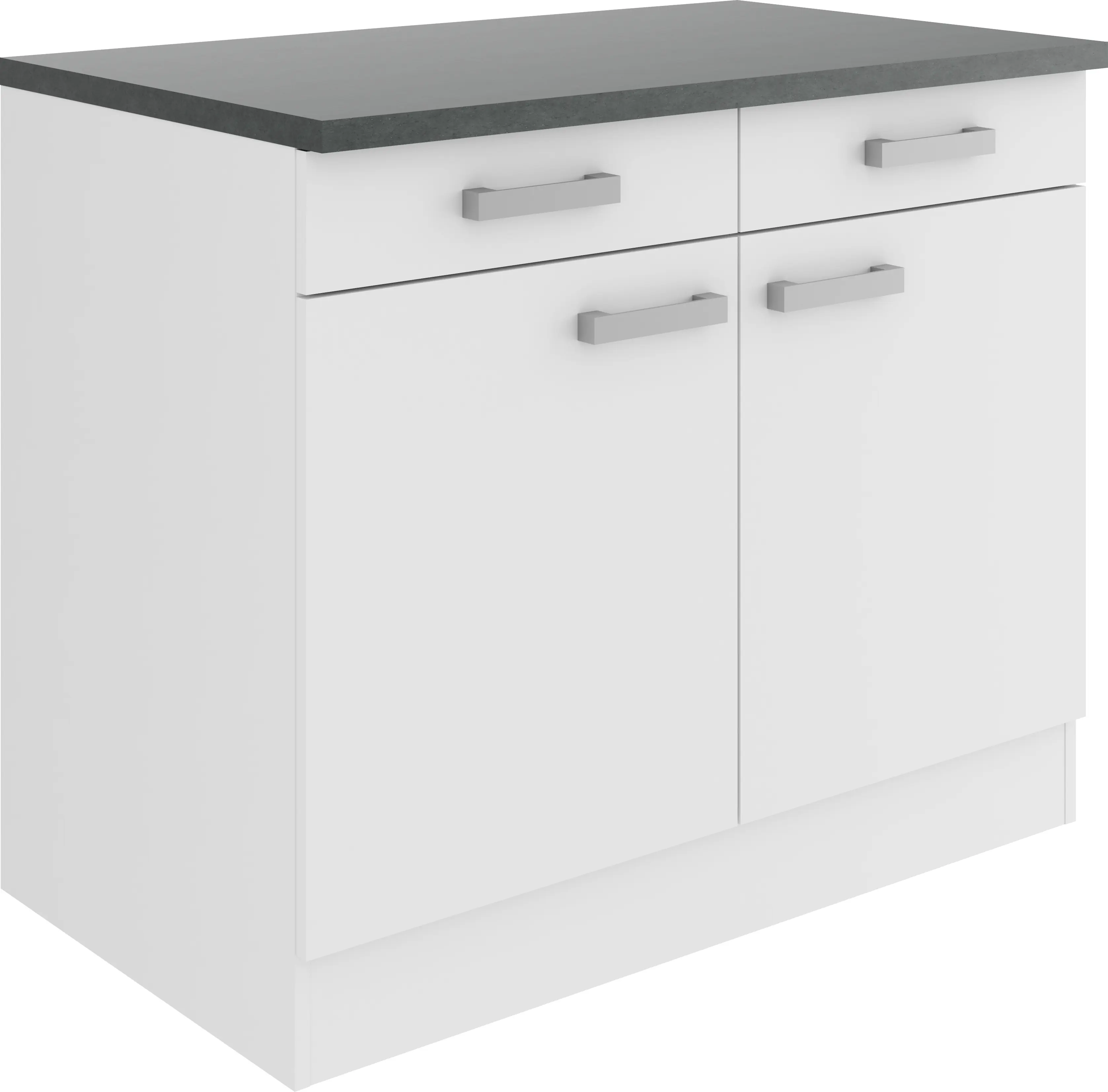 Optifit Unterschrank Oslo 214 weiß 100 cm