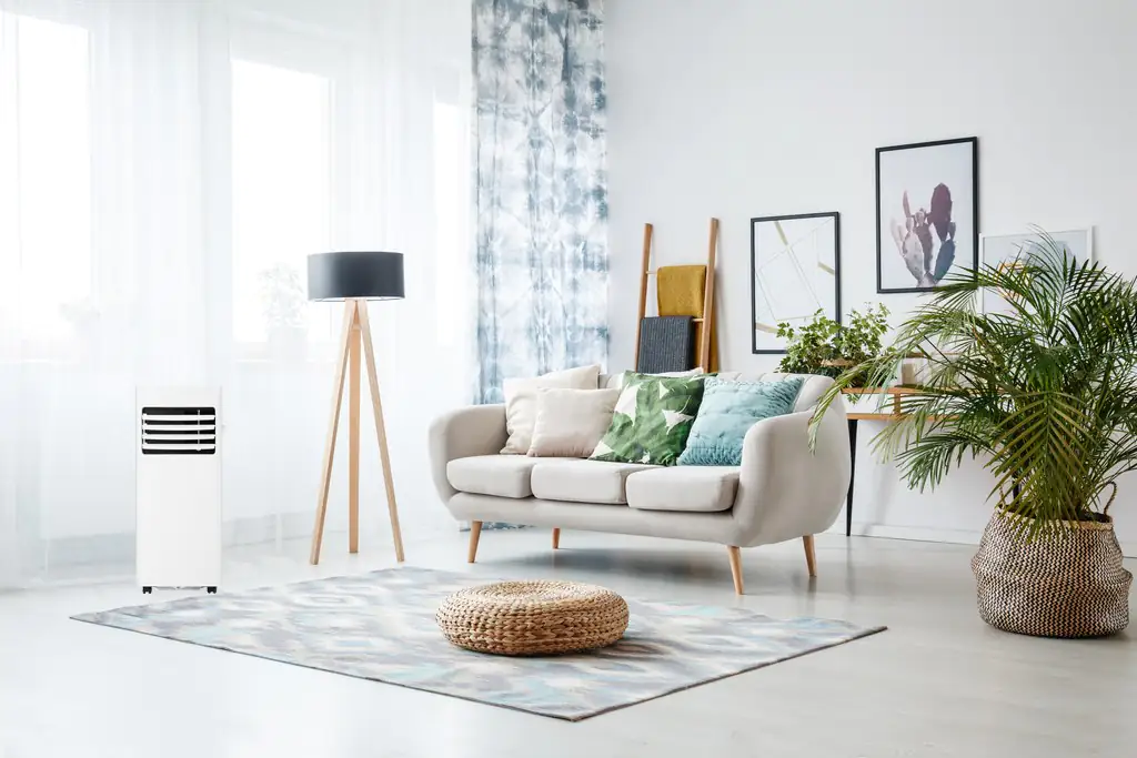 Mobiles Klimagerät 7000 BTU WiFi 25 m², Appsteuerung, kühlen Mobiles Klimagerät 7000 BTU WiFi 25 m², Appsteuerung, kühlen