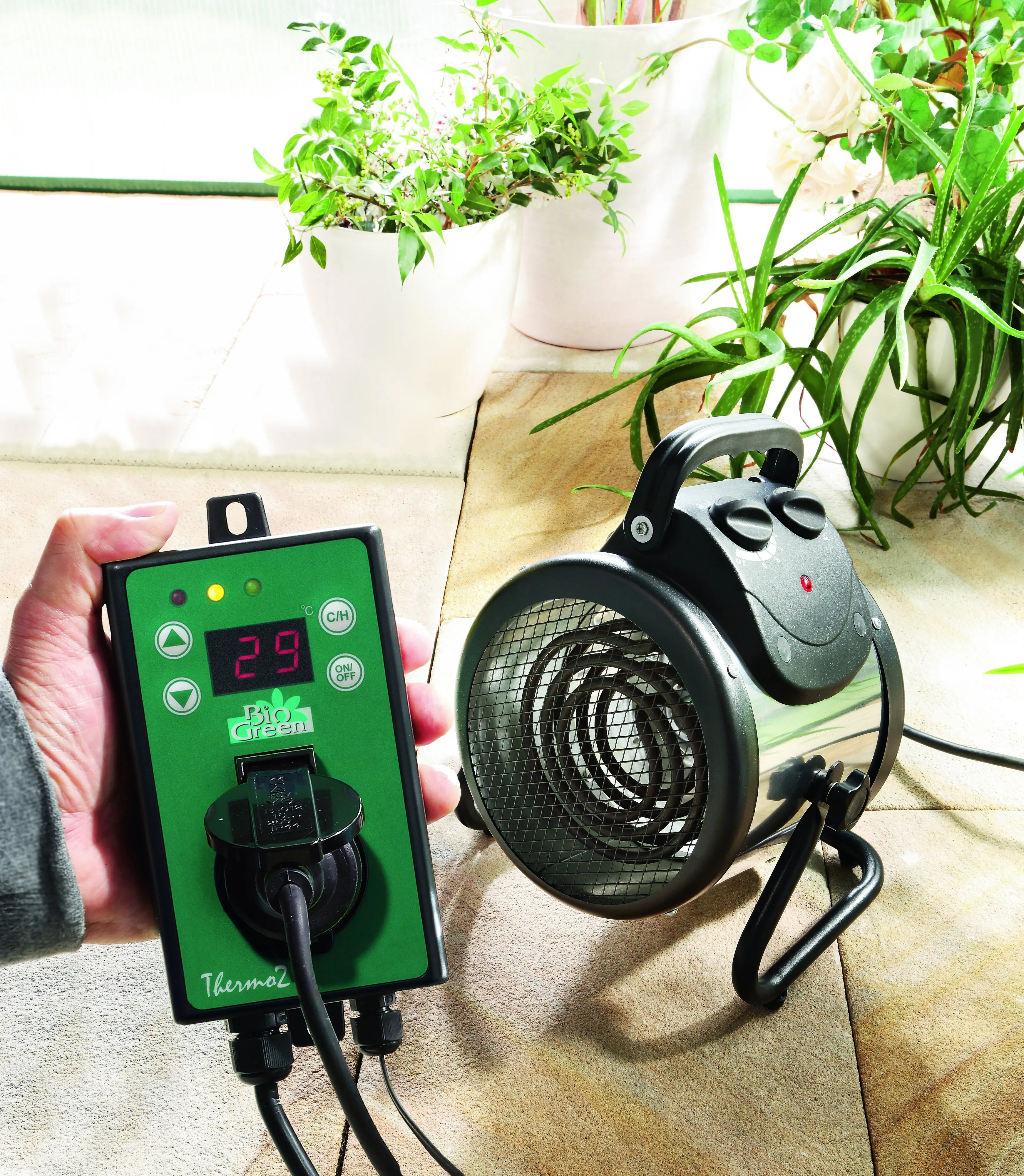 Bio Green Gewächshausheizung Palma