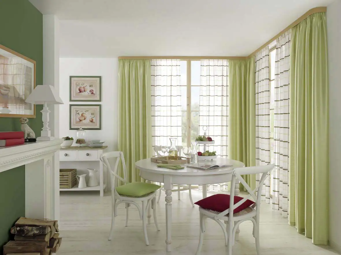 Gardinia Blende für Vorhangschiene GE buche, 7 cm