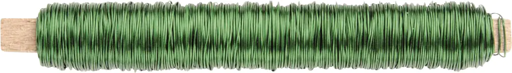 Glorex Wickeldraht grün 0,5 mm x 50 m