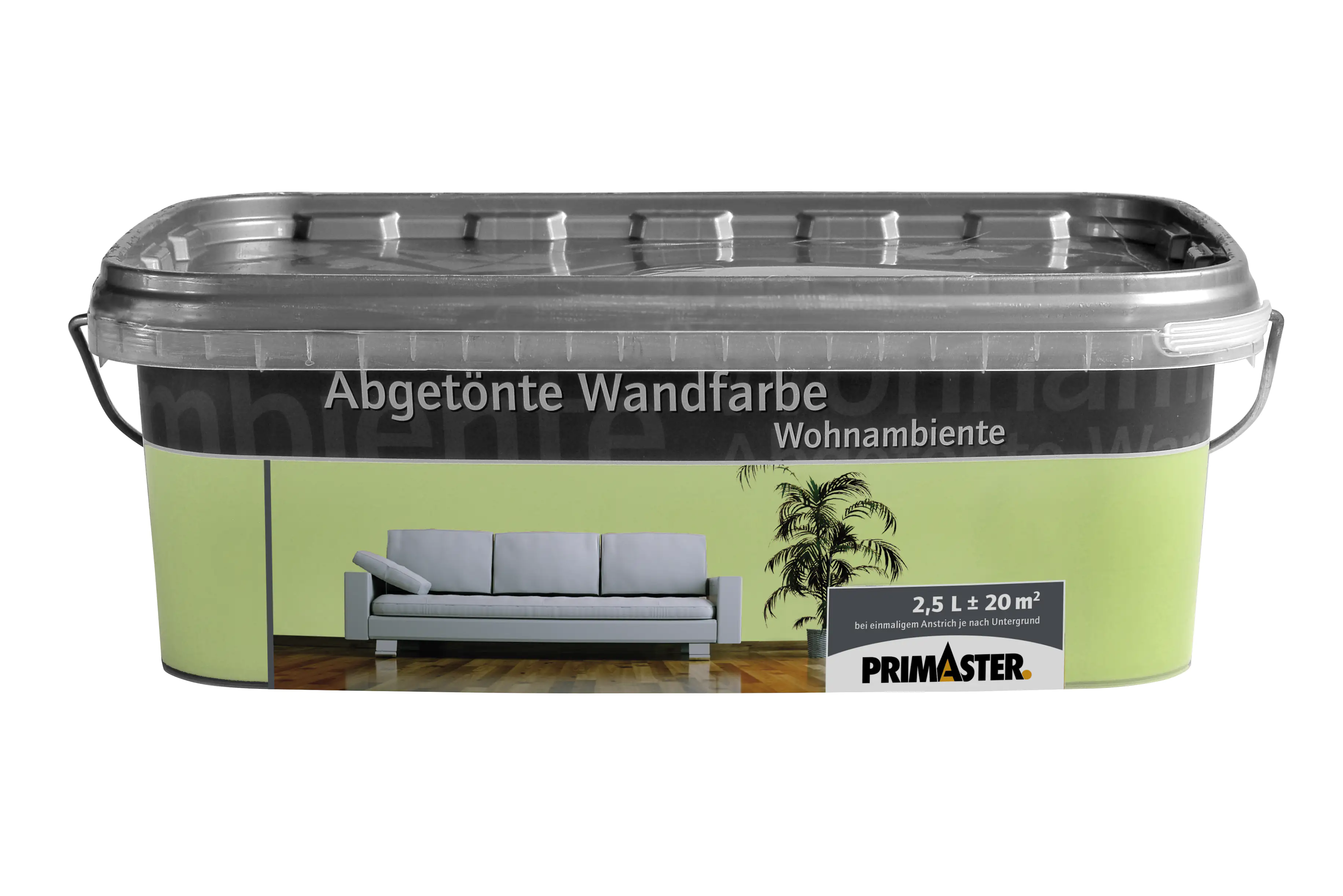 Primaster Wandfarbe Wohnambiente 2,5 L apfelgrün Primaster Wandfarbe Wohnambiente 2,5 L apfelgrün