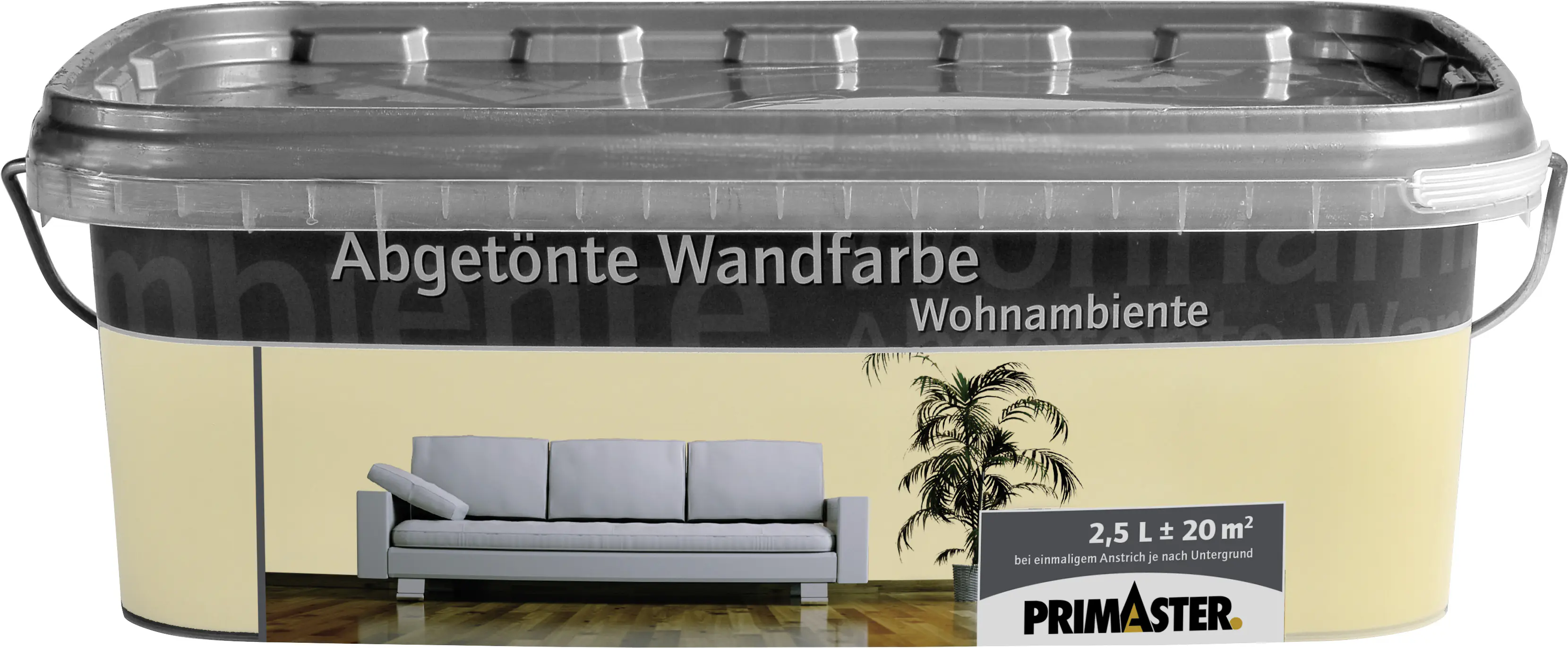 Primaster Wandfarbe Wohnambiente 2,5 L vanille Primaster Wandfarbe Wohnambiente 2,5 L vanille