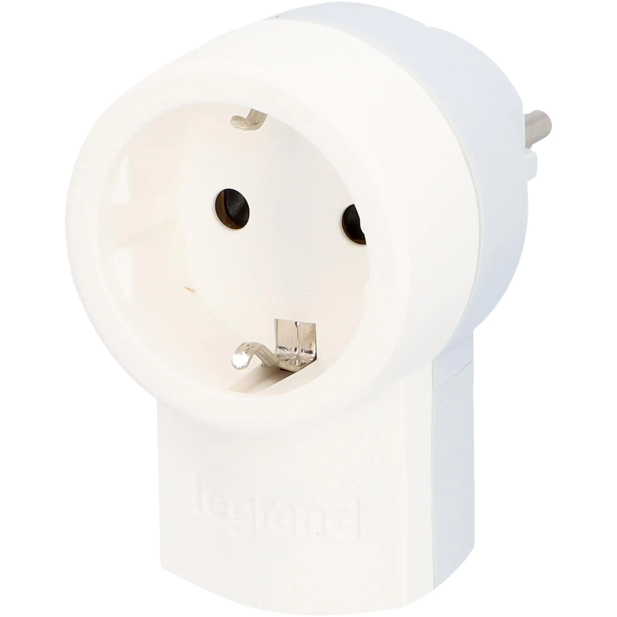 LEGRAND Schutzkontakt-Stecker integrierte Kupplung weiß LEGRAND Schutzkontakt-Stecker integrierte Kupplung weiß