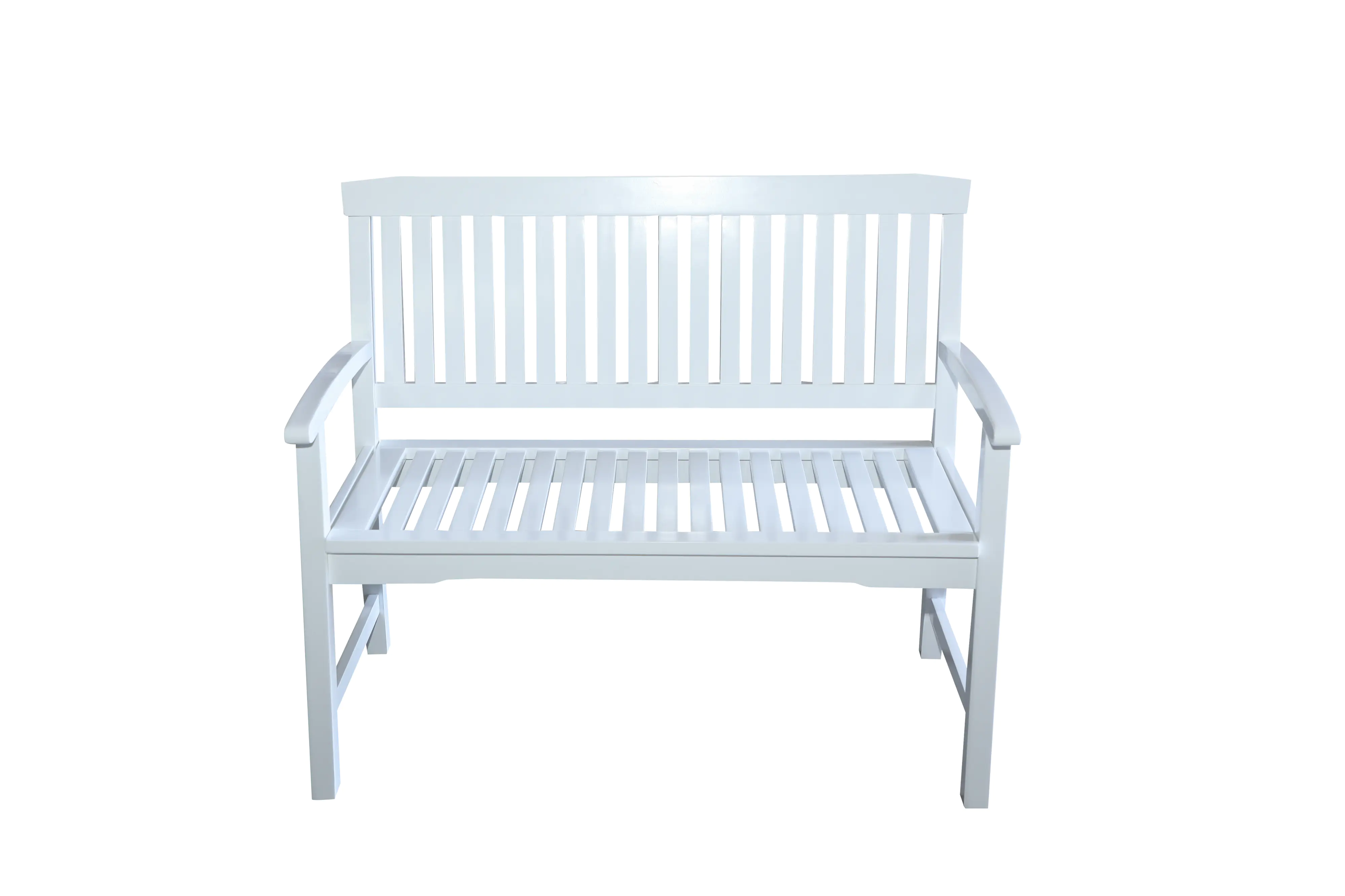 Primaster Gartenbank Borkum 2-Sitzer weiß Lack Primaster Gartenbank Borkum 2-Sitzer weiß Lack