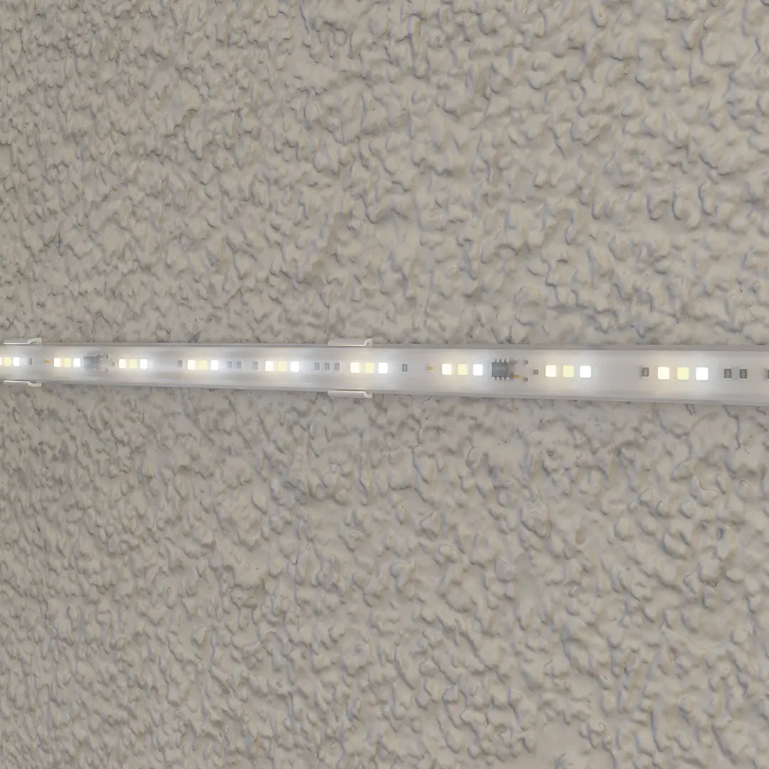 Philips Hue Halterung Flux Gradient LED-Streifen weiß 10 Stück