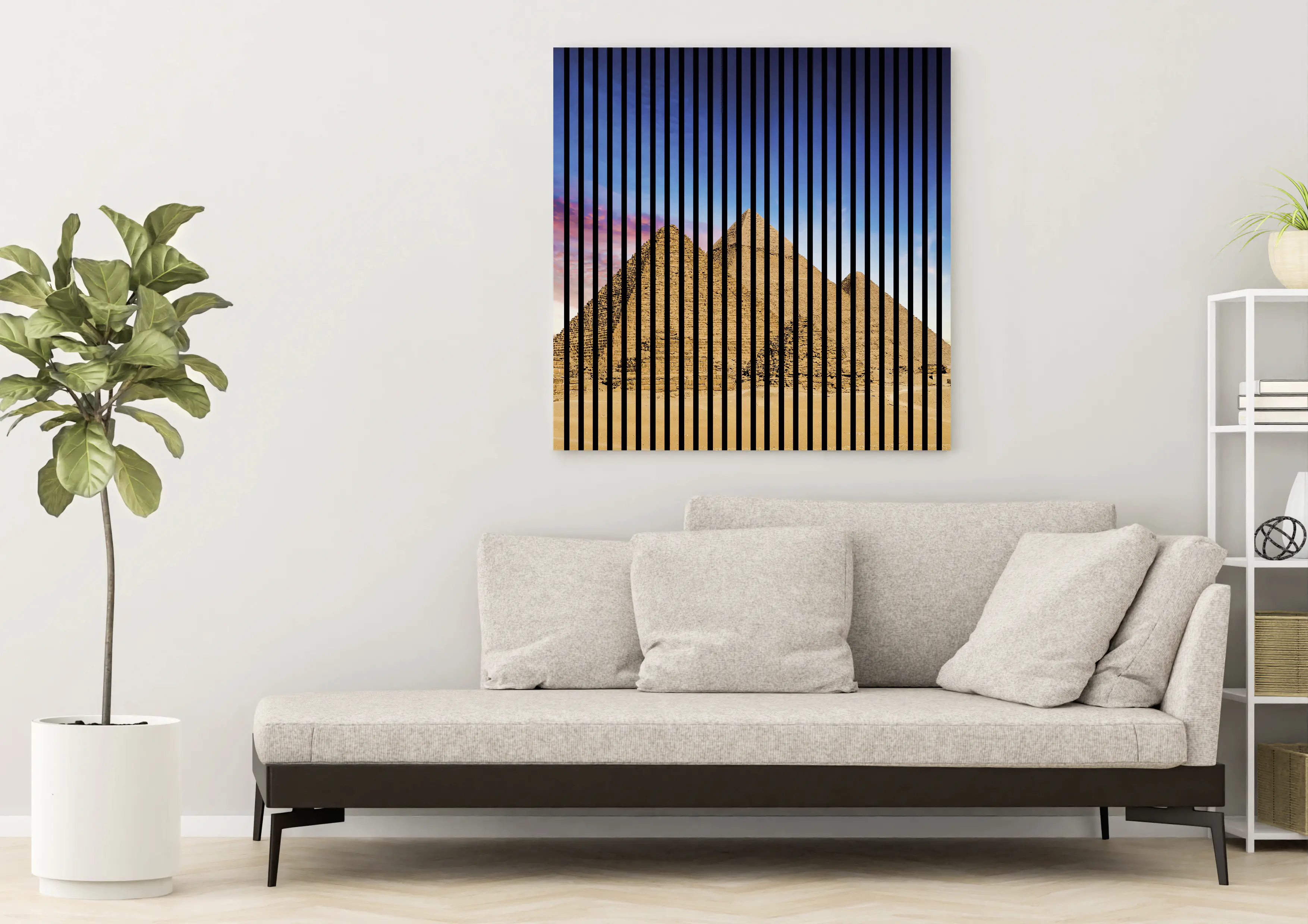 Neuhofer Akustikpaneele Pyramide 119,5 x 113,3 x 1,9 cm