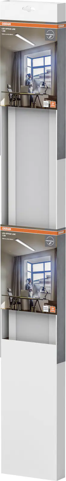 Osram LED Lichtleiste Office Line 122 cm weiß 48 W 