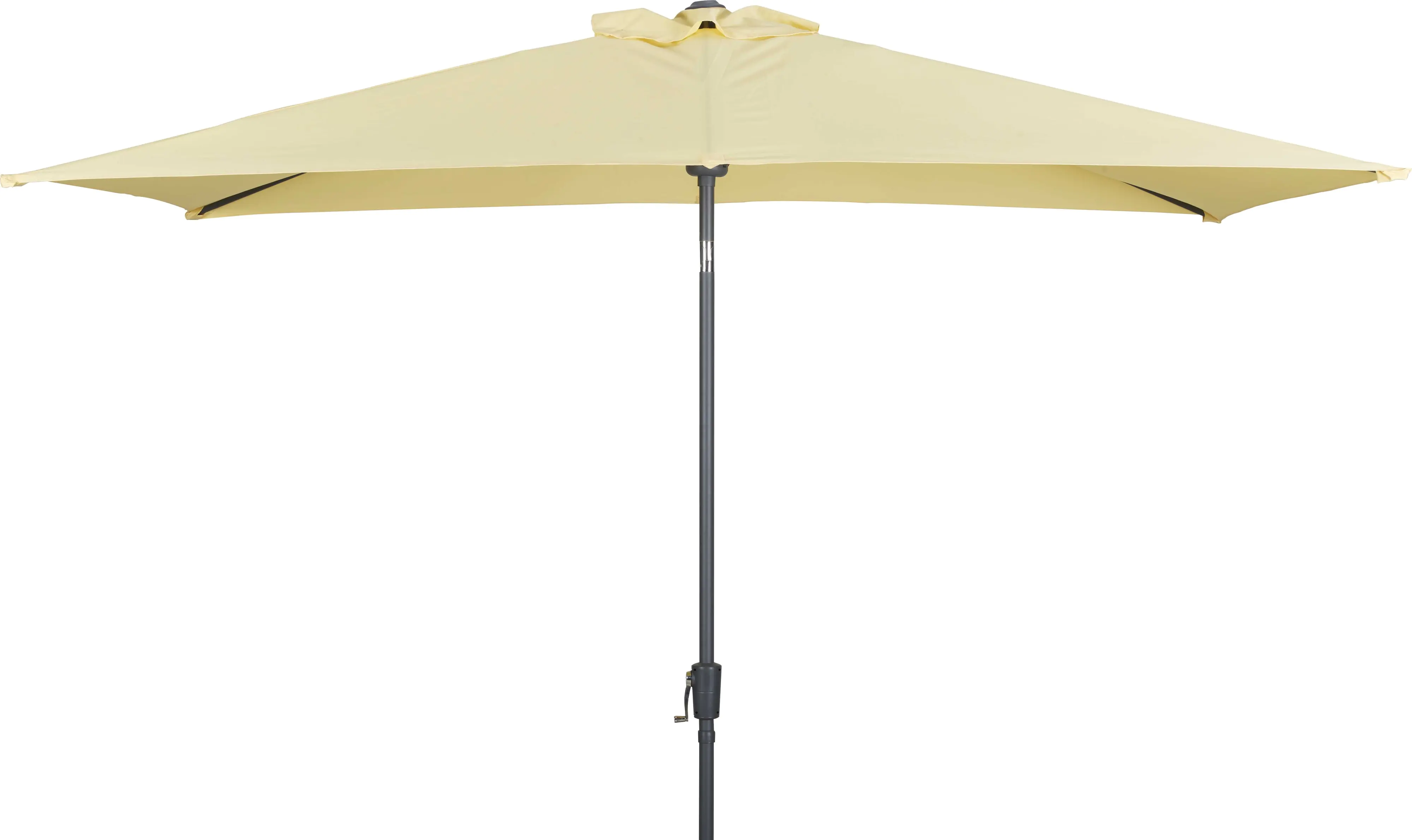 TrendLine Marktschirm Lagos vanillegelb, 200 x 300 cm
