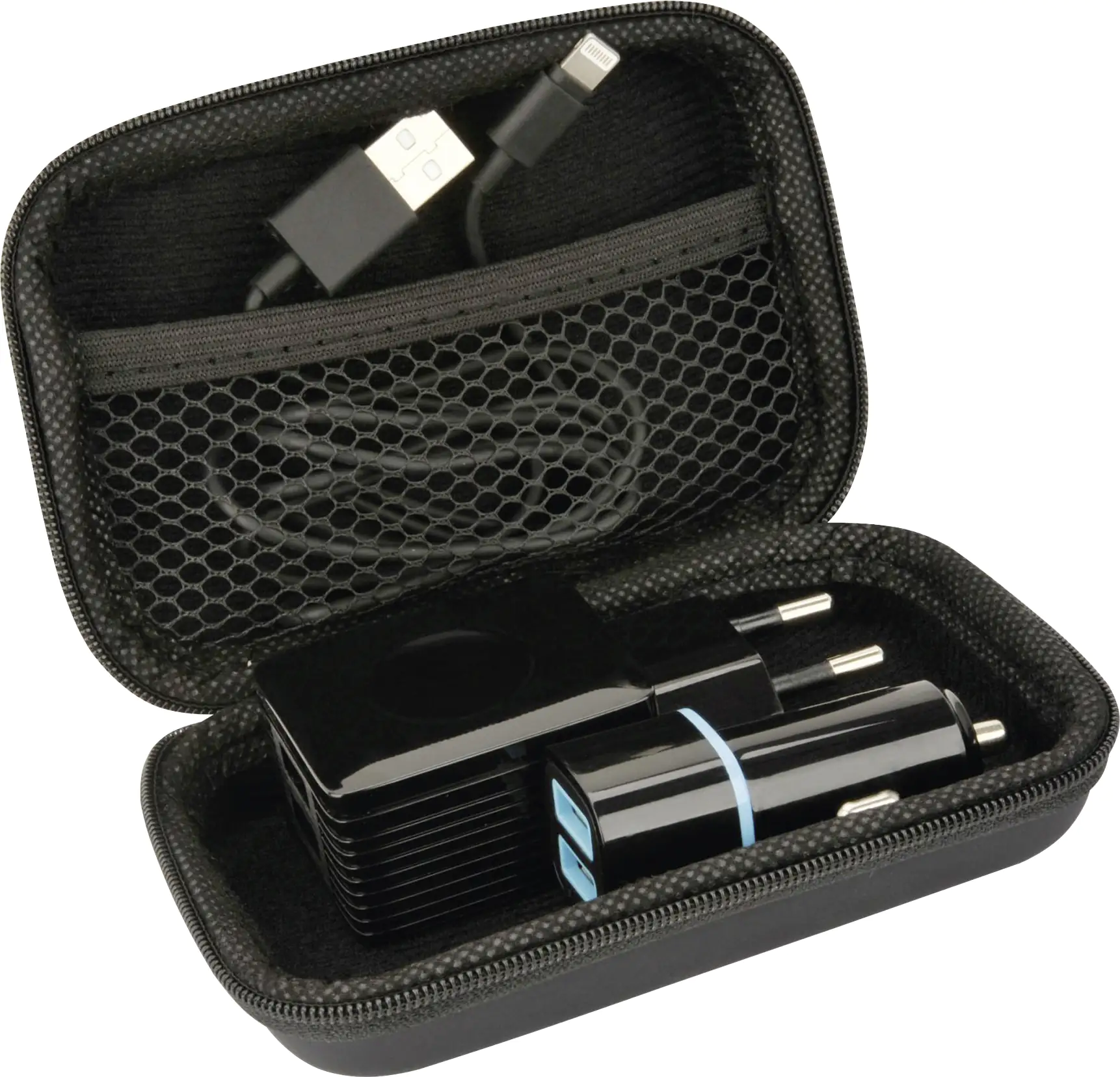 Cartrend Reiseset Lightning 12V-240V 4-teilig