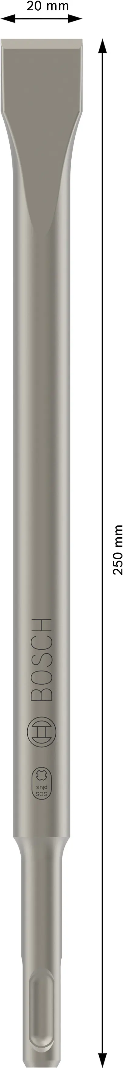 Bosch PRO SDS plus-4C Flachmeißel 20 x 250 mm